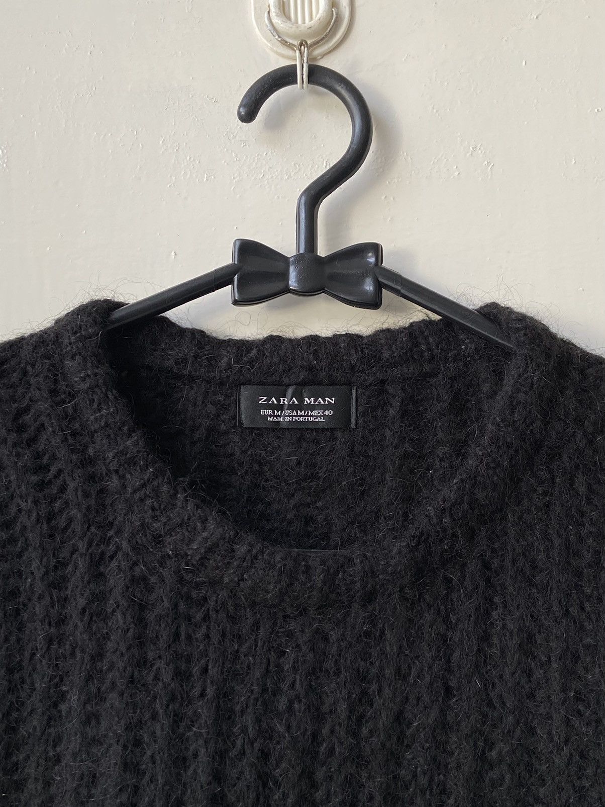Zara ZARA MAN Black Knit Sweater Size US S / EU 44-46 / 1 - 5 Thumbnail
