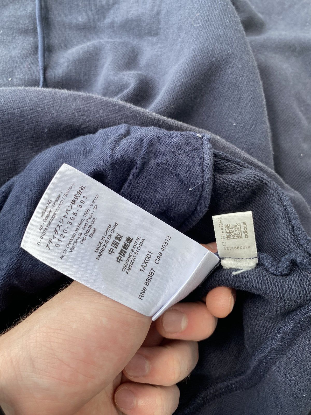 Yohji Yamamoto Yohji Yamamoto Y3 Logo Hoodie Size US XXL / EU 58 / 5 - 8 Thumbnail