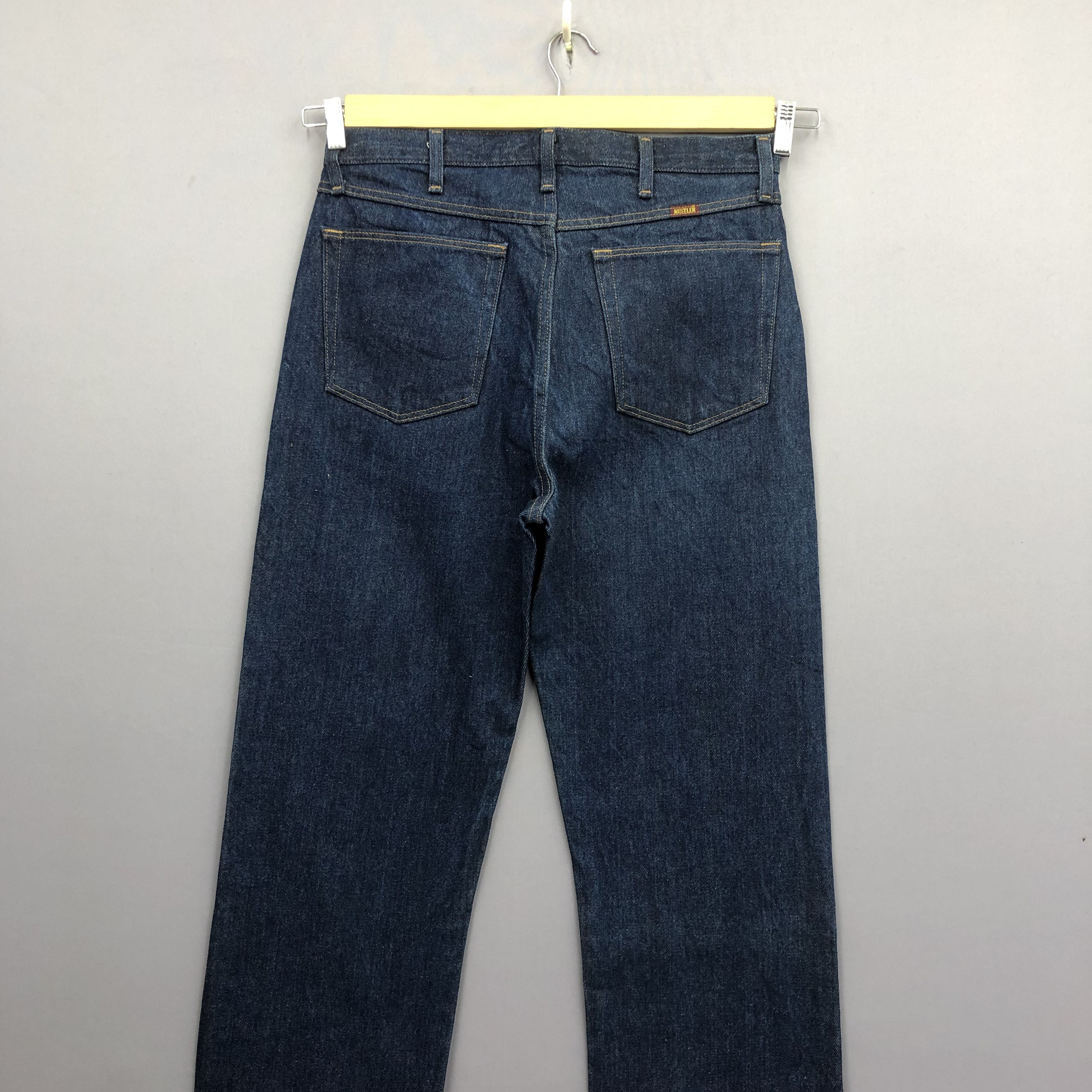 Rustler Vintage Rustle Blue Jeans Rustle Indigo Denim Pants Size US 34 / EU 50 - 4 Thumbnail