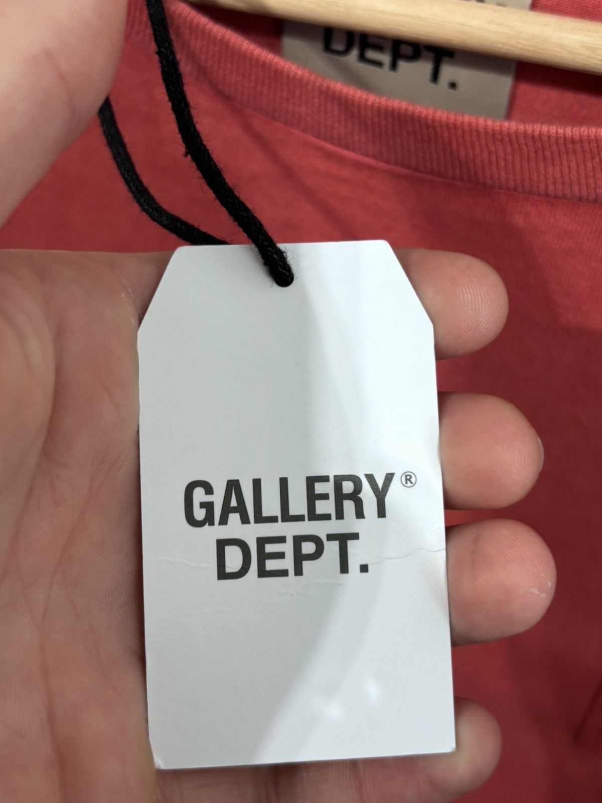 Gallery Dept. Gallery Dept. Vintage Logo Painted Red Tee Size US XXL / EU 58 / 5 - 4 Thumbnail