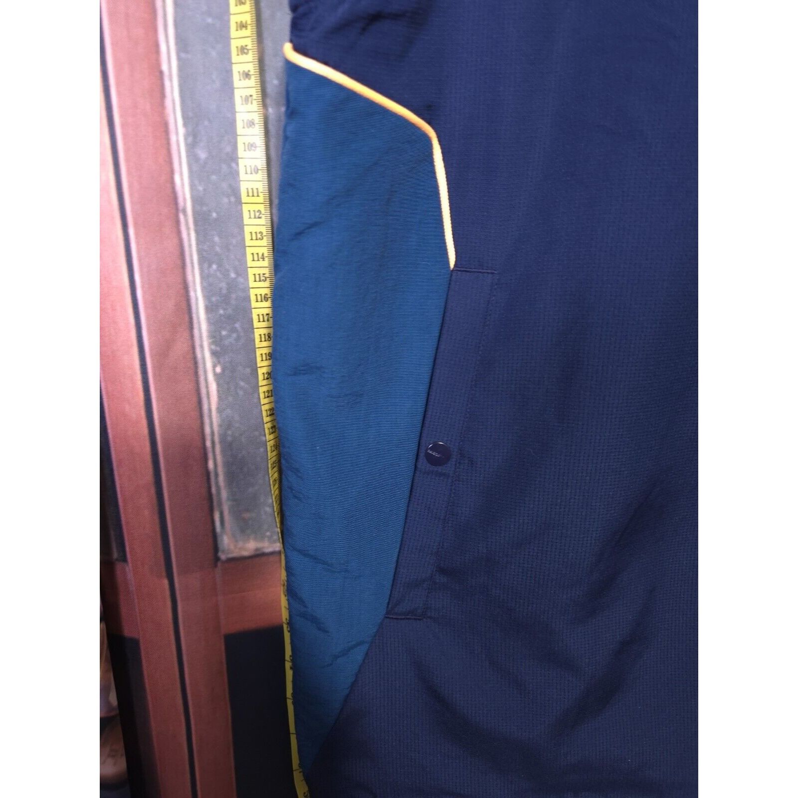 Adidas ADIDAS Womens Sleeveless Tracksuit Top Jacket Large Navy Blu Size L / US 10 / IT 46 - 4 Thumbnail