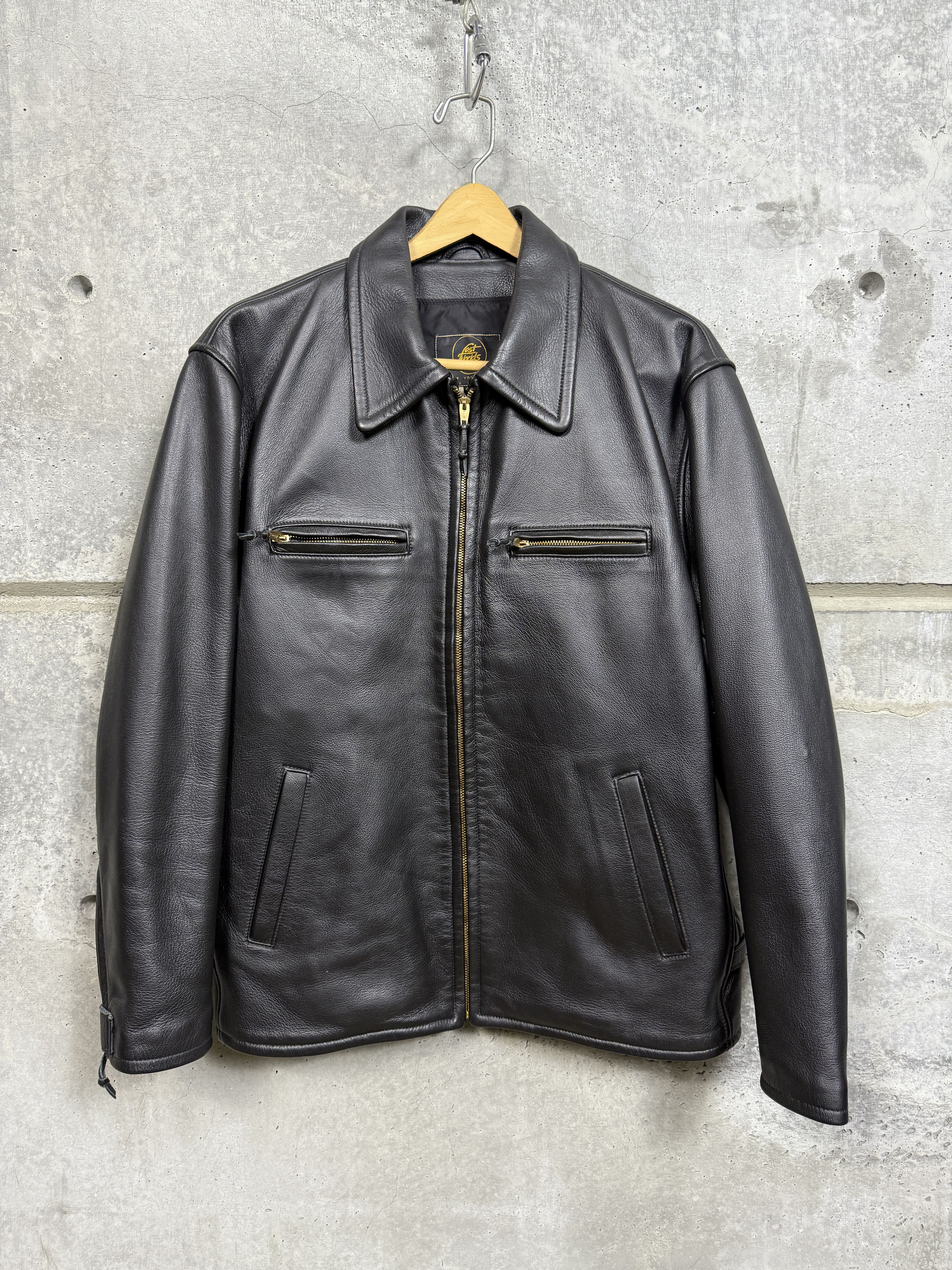 Vintage Lost Worlds 031 Leather Goatskin Suburban Jacket