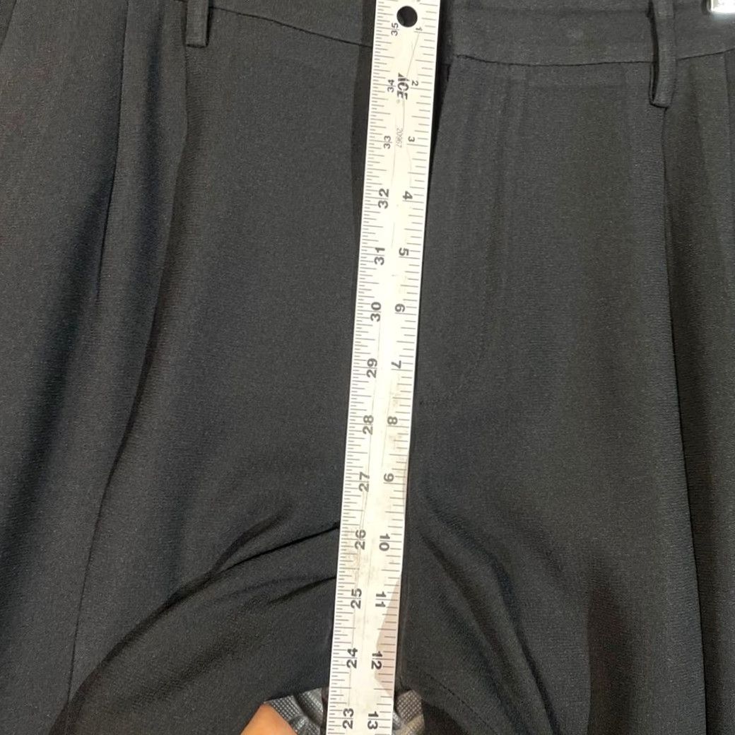 Ellen Tracy Linda Allard Ellen Tracy Pleated Career Dress Pants Black Women Size 10 Size 32" / US 10 / IT 46 - 6 Thumbnail