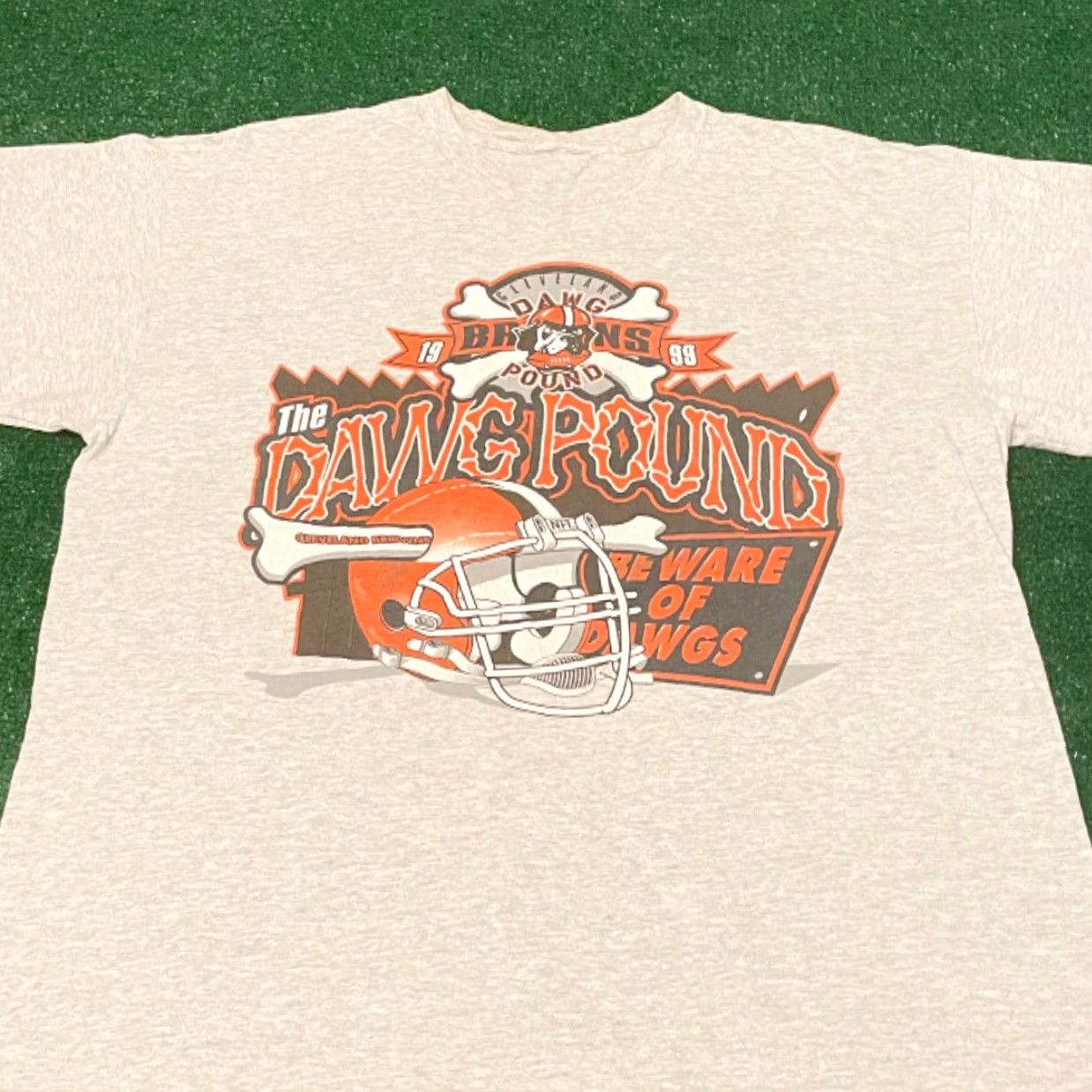 Puma VINTAGE 90s Cleveland Browns NFL Dawg Pound Graphic VTG 1998 Shirt Mens XL Puma Size US XL / EU 56 / 4 - 3 Thumbnail