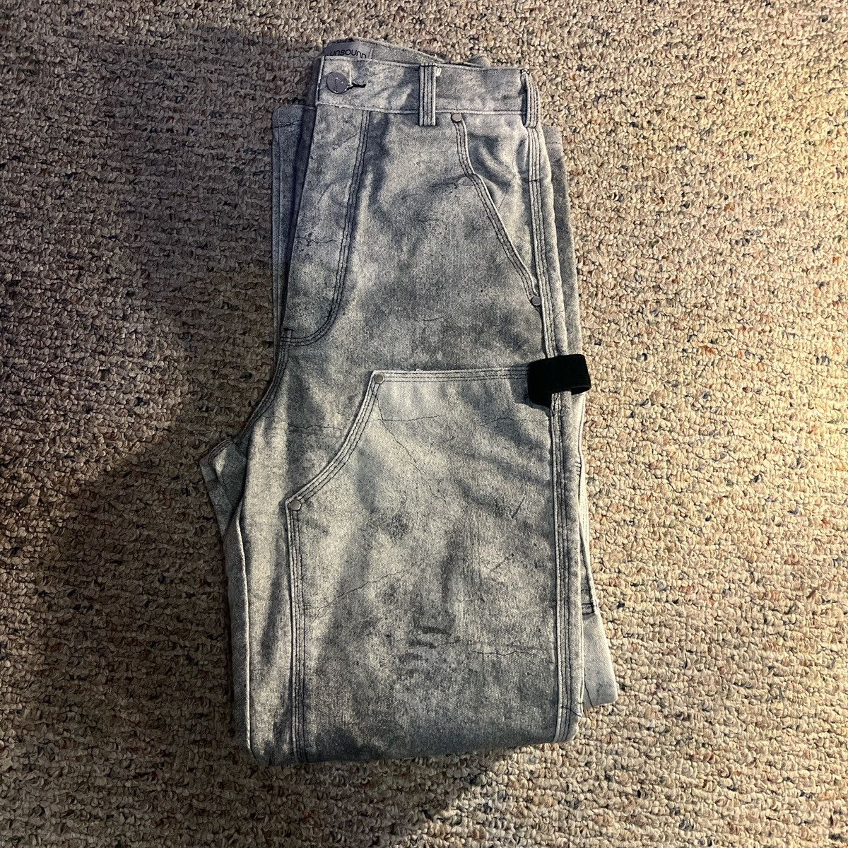 Fugazi Fugazi Concrete Double Knee Pants Size US 28 / EU 44 - 3 Thumbnail