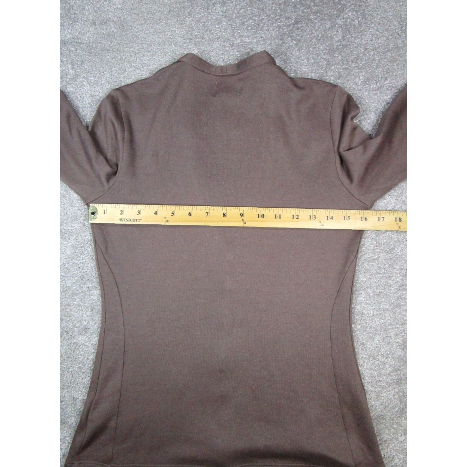 Adidas VINTAGE Adidas Sweater Cardigan Women's Small Brown 90s Y2K Earthtone V-Neck Long Sleeve Size S / US 4 / IT 40 - 5 Thumbnail