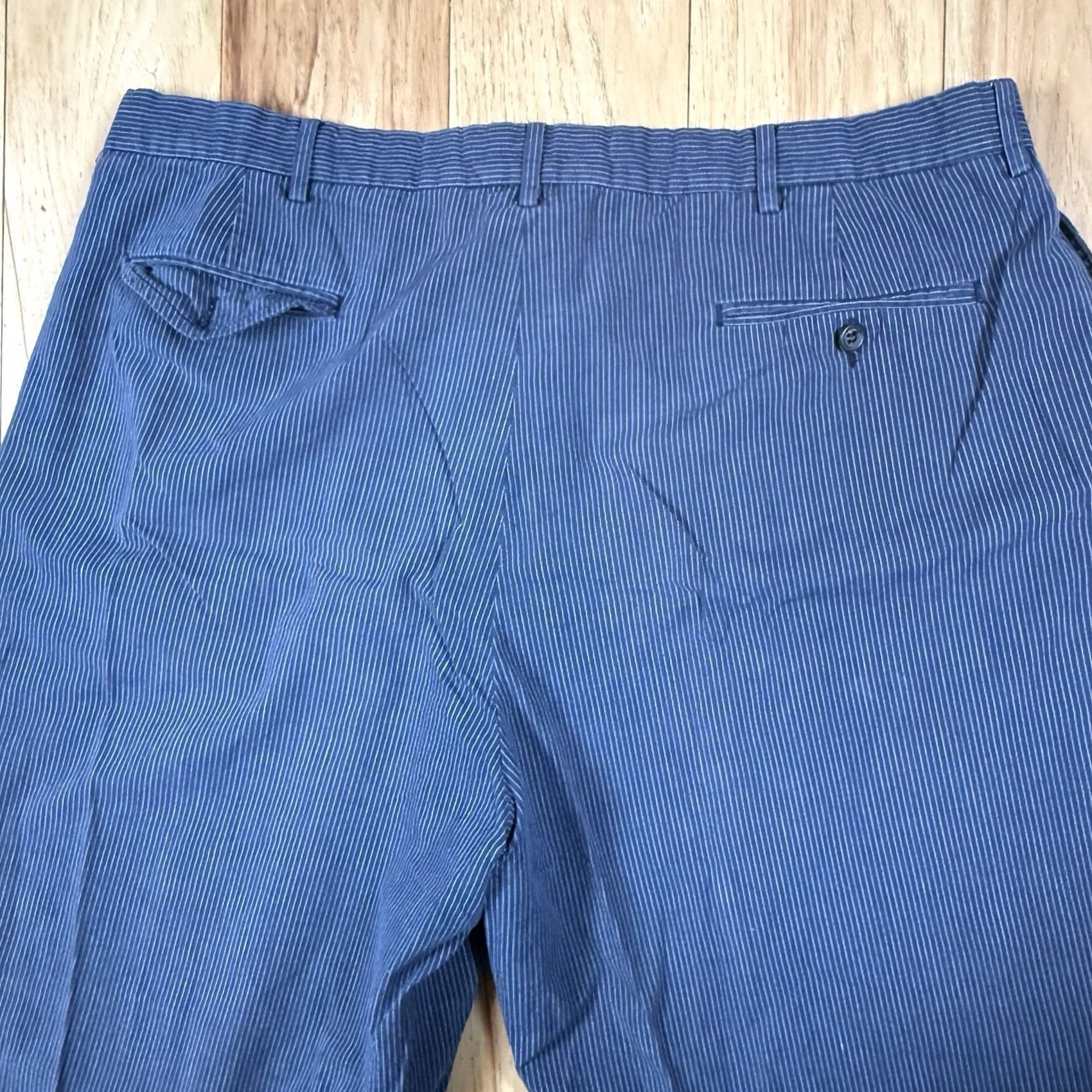 Polo Ralph Lauren VTG Polo Ralph Lauren Pants Mens 36 x 28 Cuffed Pleated Dress Pants Multicolor Size US M / EU 48-50 / 2 - 5 Thumbnail