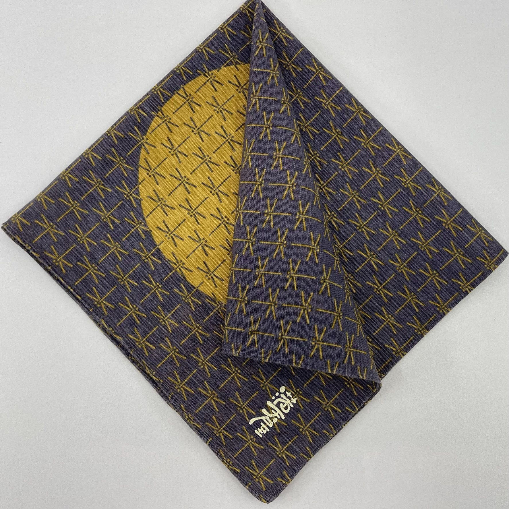 Japanese Brand Japanese Furoshiki 35th National 1968 Handkerchief- 5006 Size ONE SIZE - 9 Thumbnail