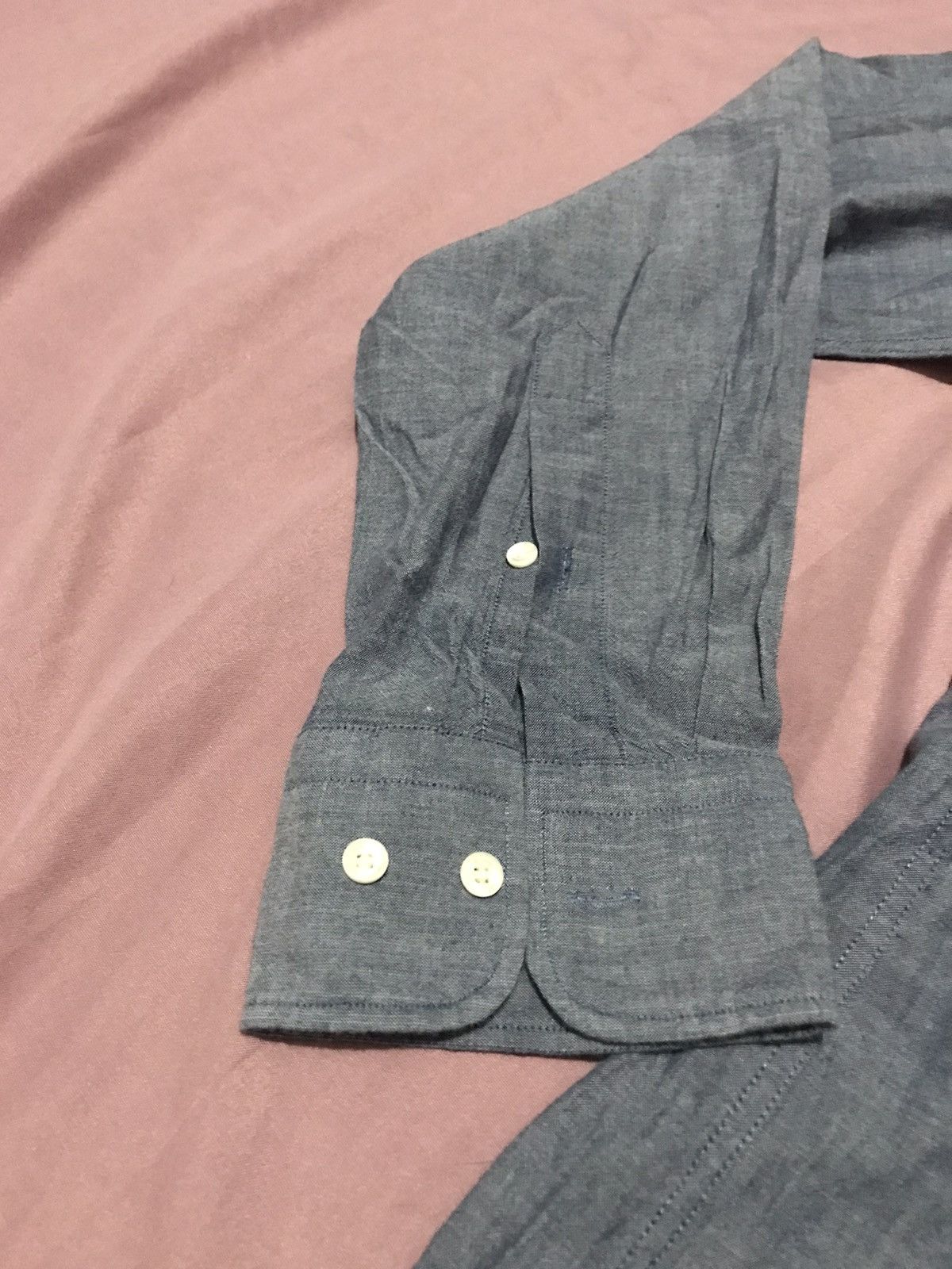 Gant Rugger SELVEDGE MADRAS LIGHTWEIGHT OXFORD DOVE BLUE IVY BUTTON DOWN Size US M / EU 48-50 / 2 - 15 Thumbnail
