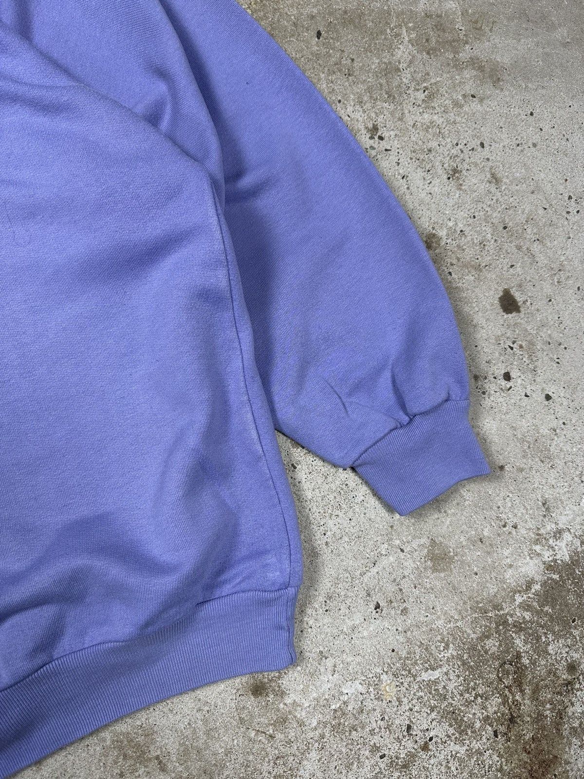 Adidas × Vintage Vintage 90s Adidas Boxy Fit Purple Faded Crewneck Sweatshirt Size US L / EU 52-54 / 3 - 3 Thumbnail