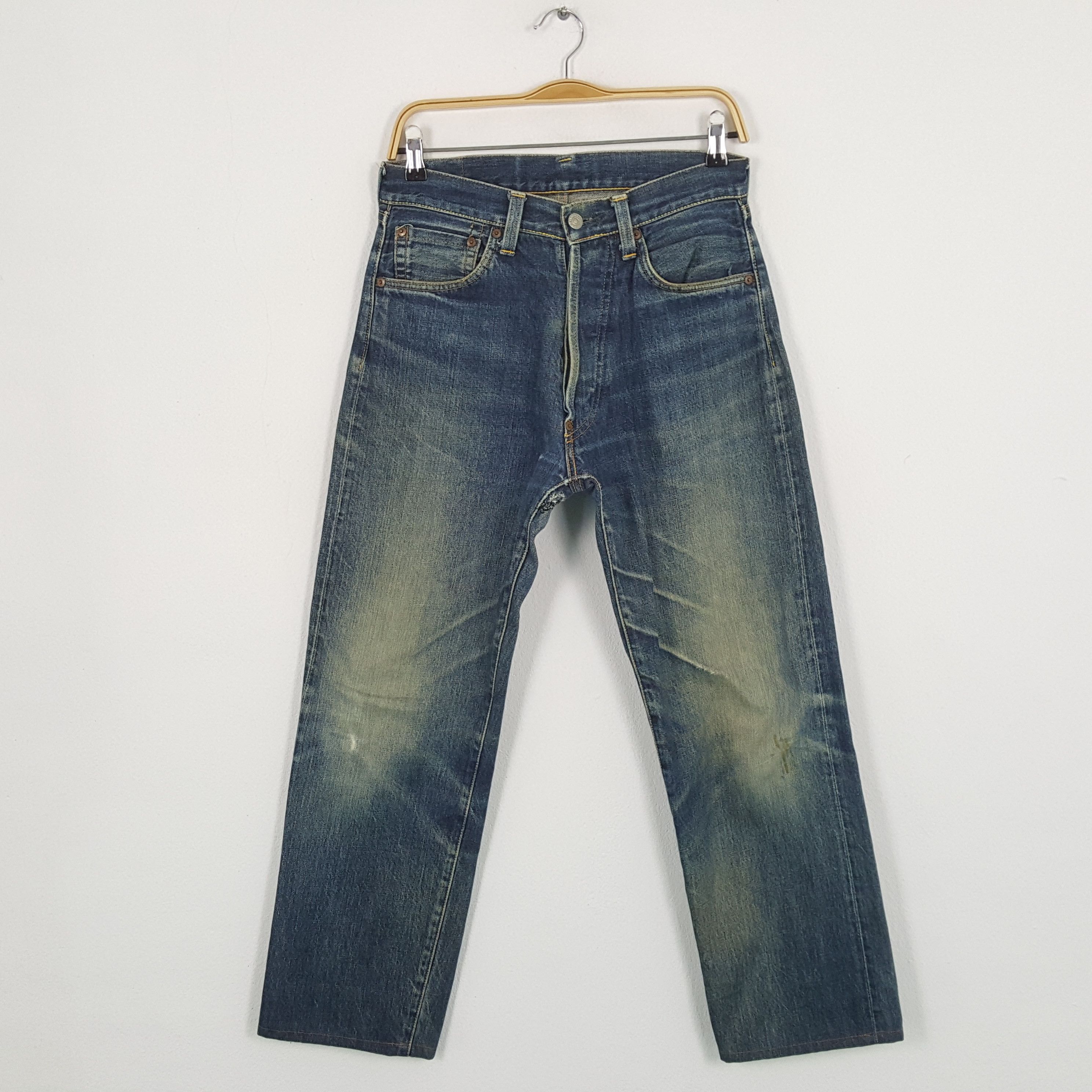 Evisu × Japanese Brand × Vintage Vintage EVIS Japanese Brand Daicock Custom Distressed Jeans Size US 28 / EU 44 - 4 Thumbnail