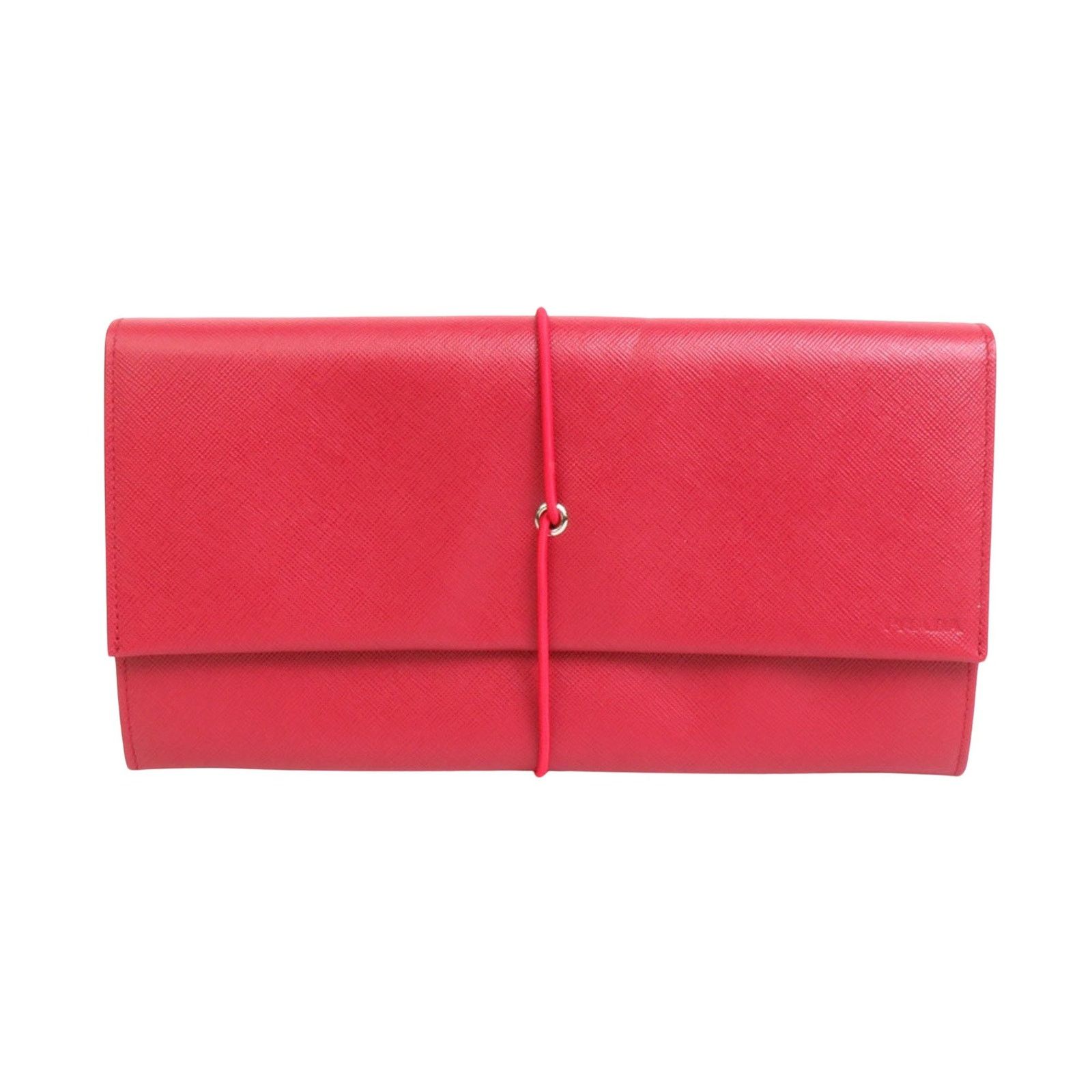 Prada Red Leather Saffiano