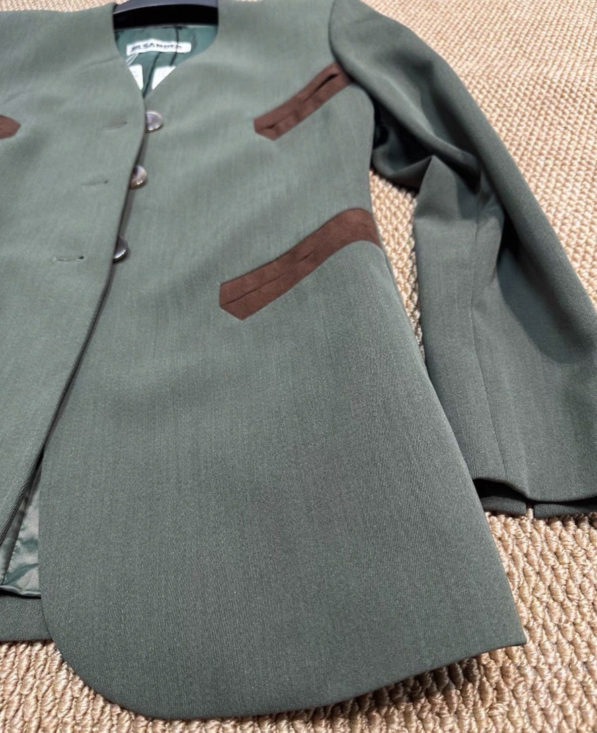 Jil Sander Jil Sander Collarless Jacket K23 Size XS / US 0-2 / IT 36-38 - 7 Thumbnail