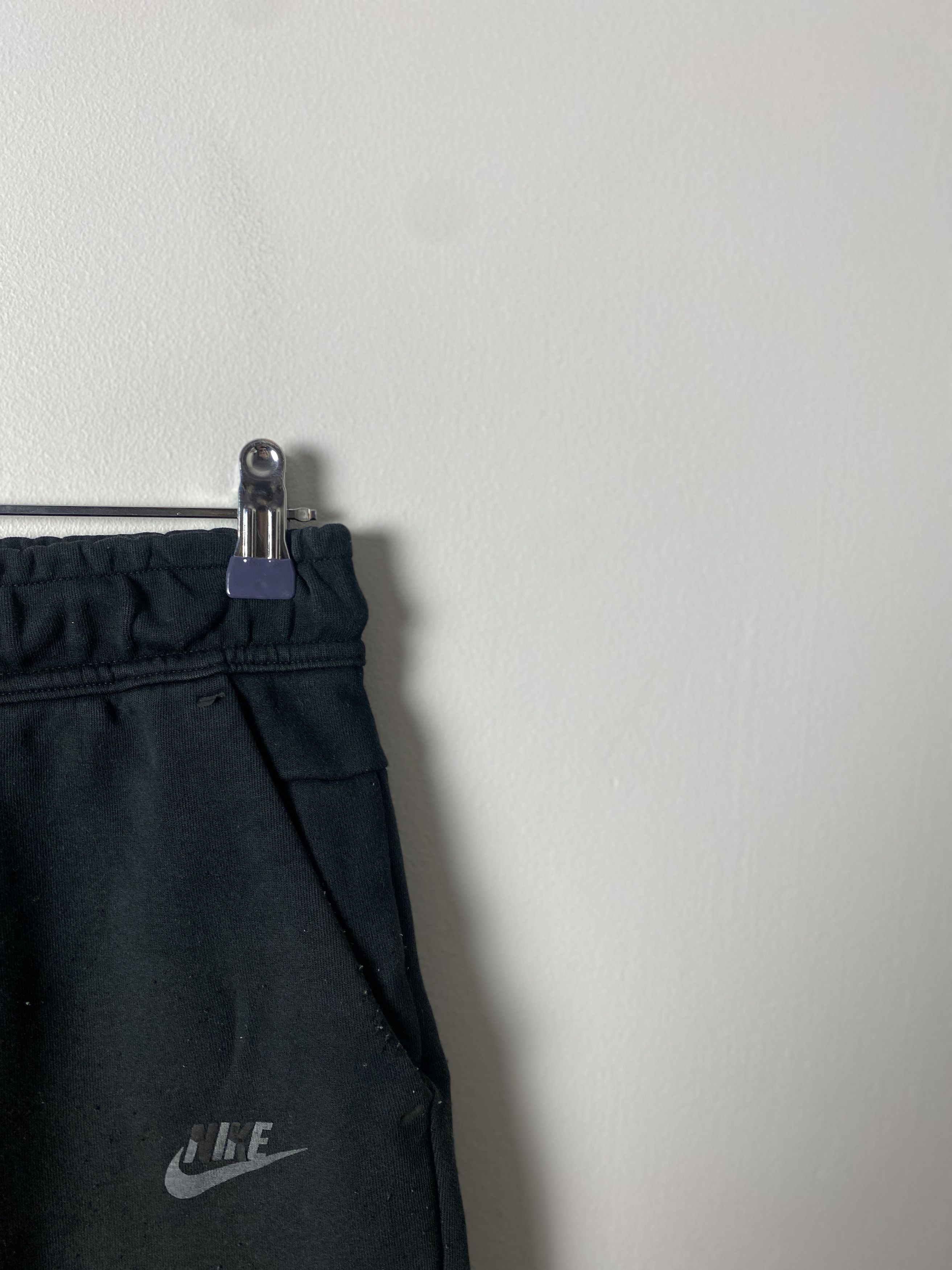 Nike Nike tech fleece shorts small logo drill trap drip skate rap Size US 28 / EU 44 - 2 Thumbnail