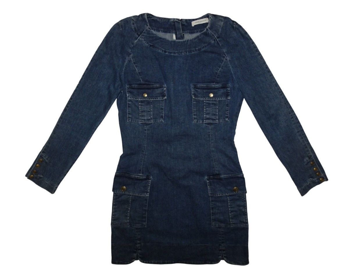 Pierre Balmain Pierre Balmain Long Sleeve Denim Dress Size M / US 6-8 / IT 42-44 - 1 Thumbnail
