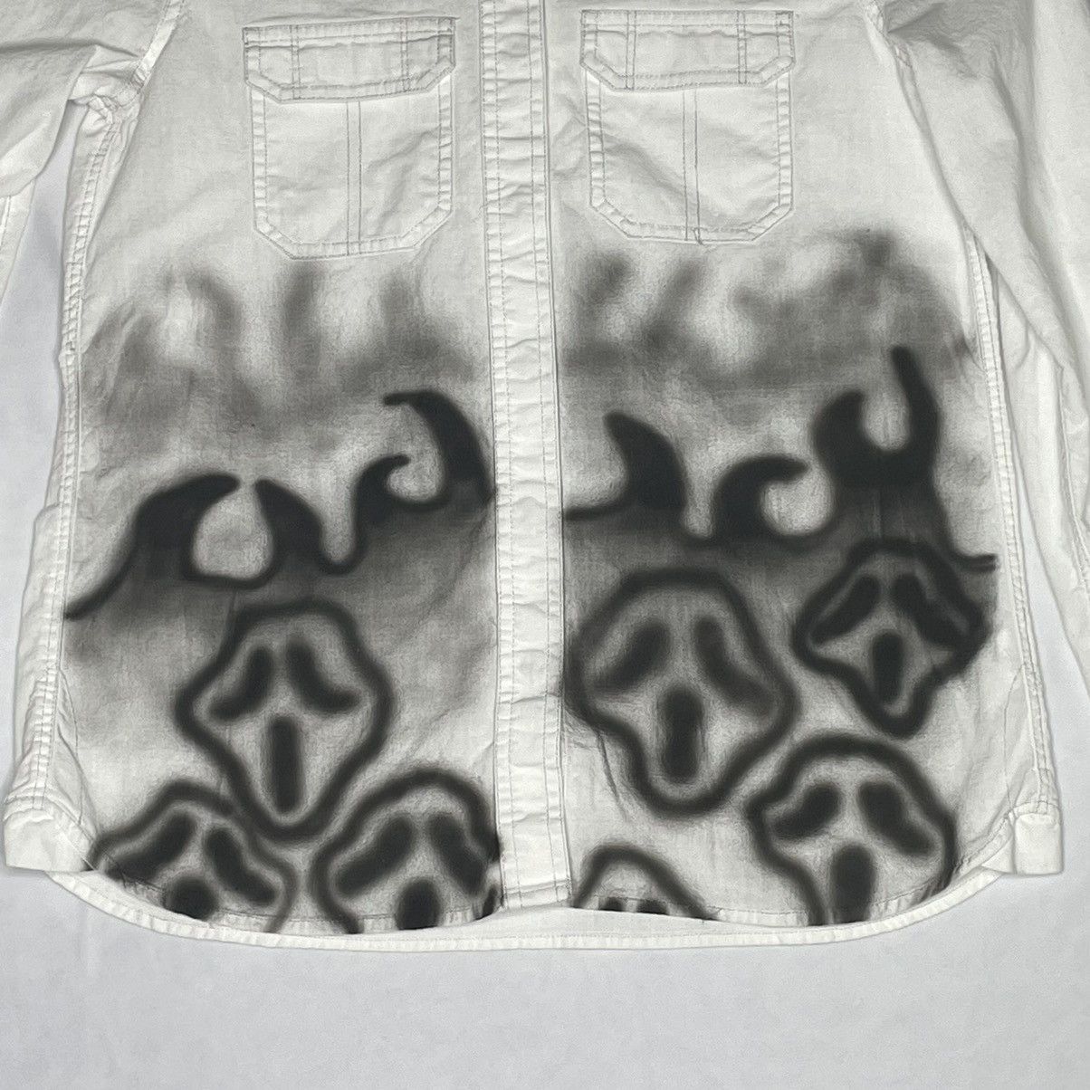 Calvin Klein Airbrush woman’s button long sleeve Size XS / US 0-2 / IT 36-38 - 2 Thumbnail