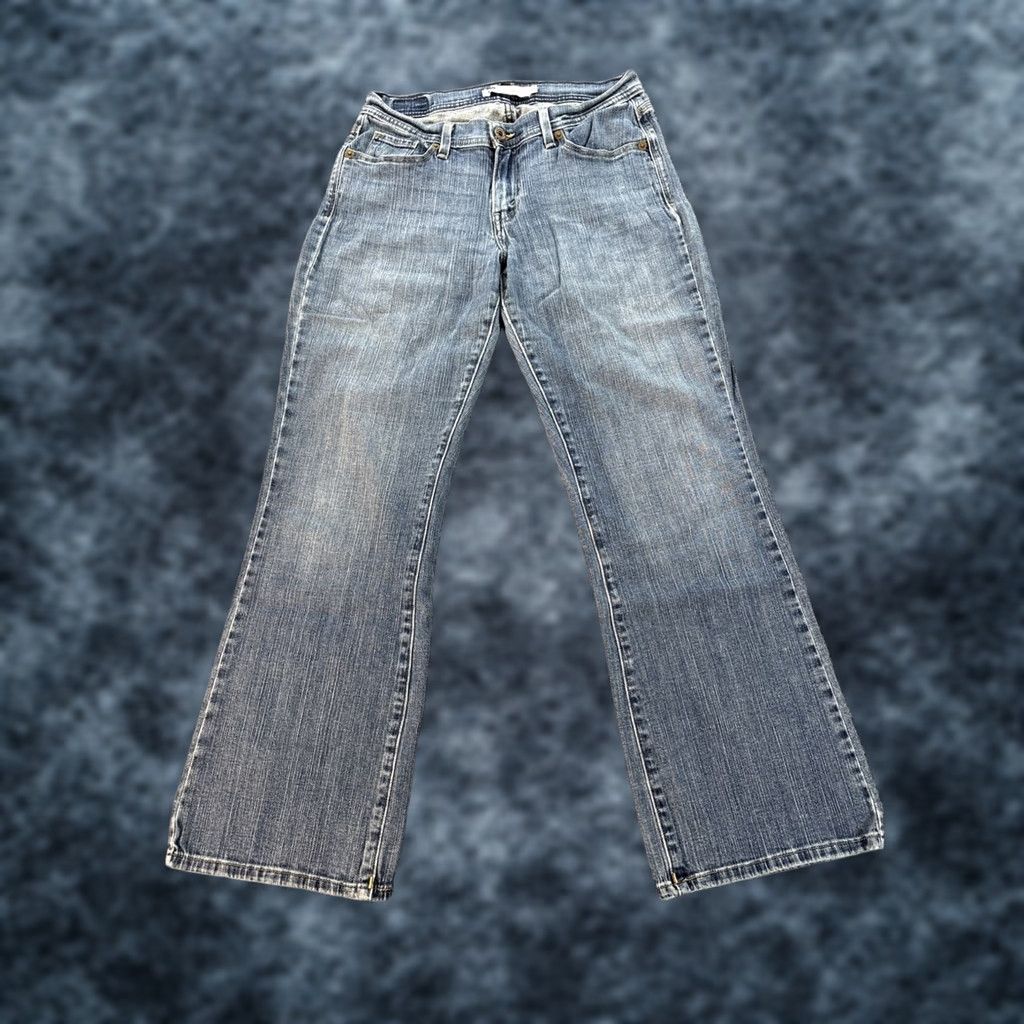 Levi's VINTAGE Levi’s 529 Jeans Bootcut Women 30x29 Slim Low Rise Denim Blue 5-Pocket Levi’s 500 Series Womens Boys Girls Mens Size 30" / US 8 / IT 44 - 1 Thumbnail