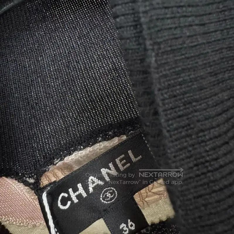 Chanel Chanel Black Cashmere Long Sleeve Sweater . Size M / US 6-8 / IT 42-44 - 3 Thumbnail