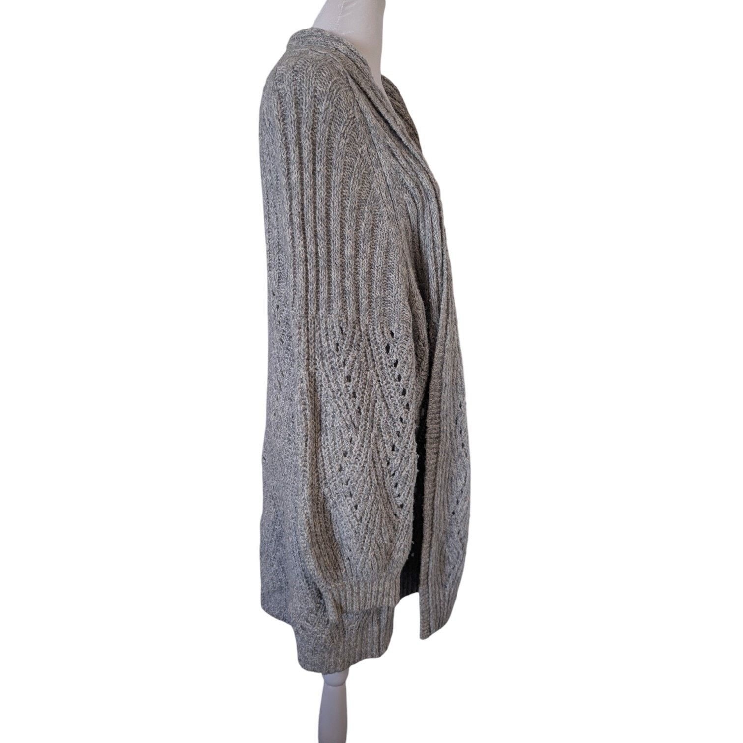 Other Cabi Cathedral Cardigan Knit Grey Long Sweater XL Size XL / US 12-14 / IT 48-50 - 4 Thumbnail