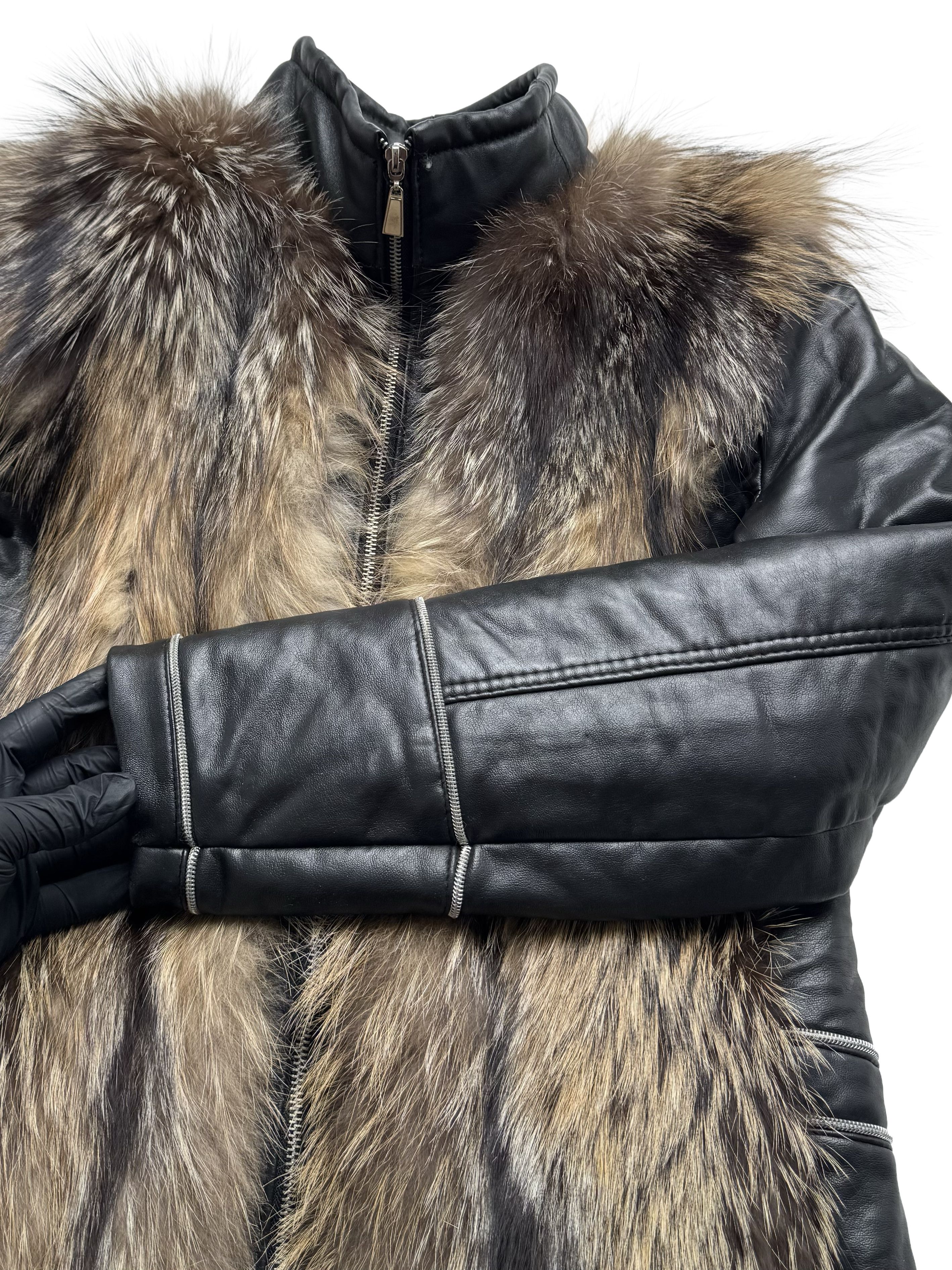Vintage Vintage Jacket With Real Fur Details Size M / US 6-8 / IT 42-44 - 7 Thumbnail