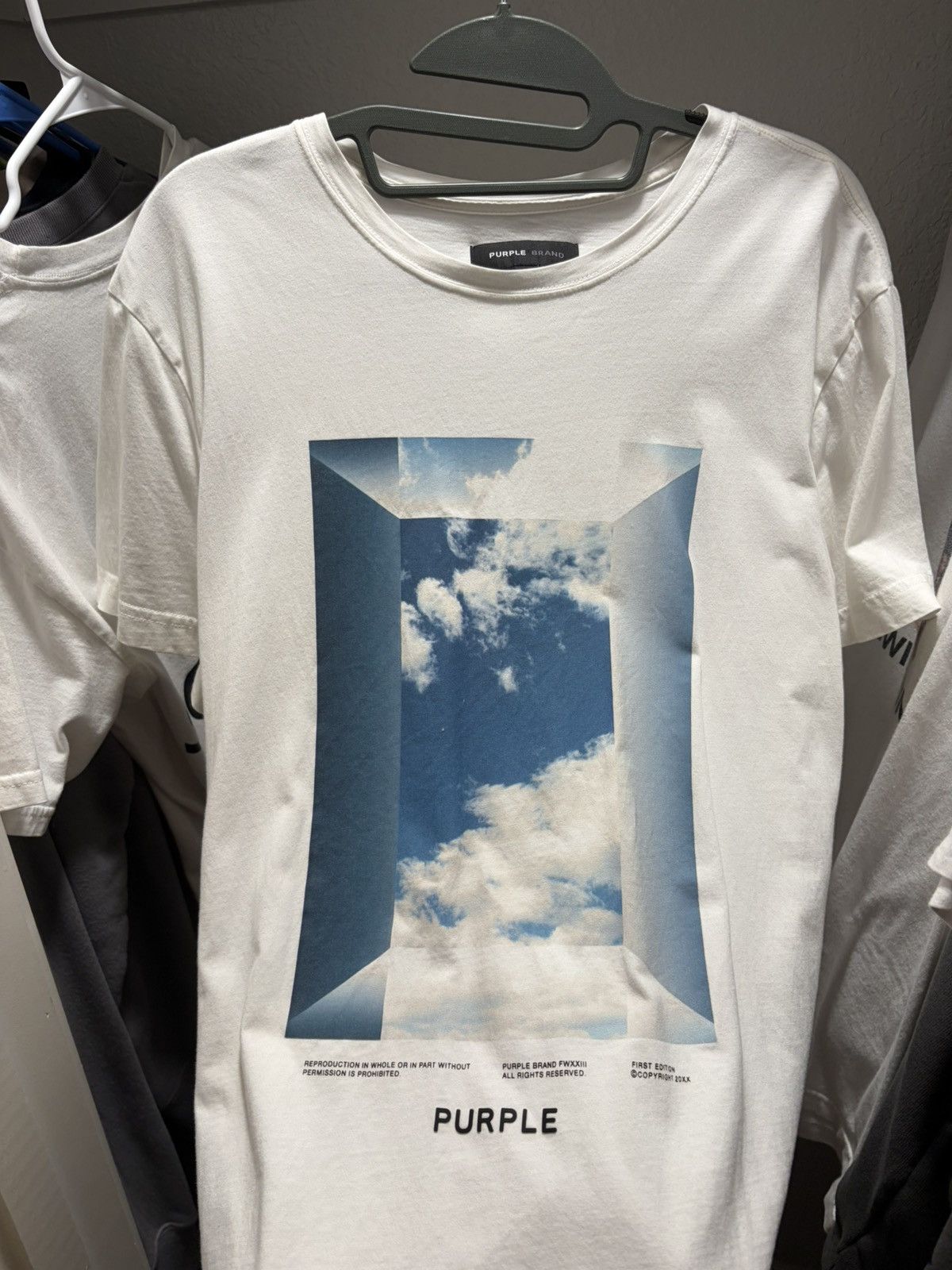 Purple Brand Purple Brand Sky Tee Size US M / EU 48-50 / 2 - 1 Thumbnail