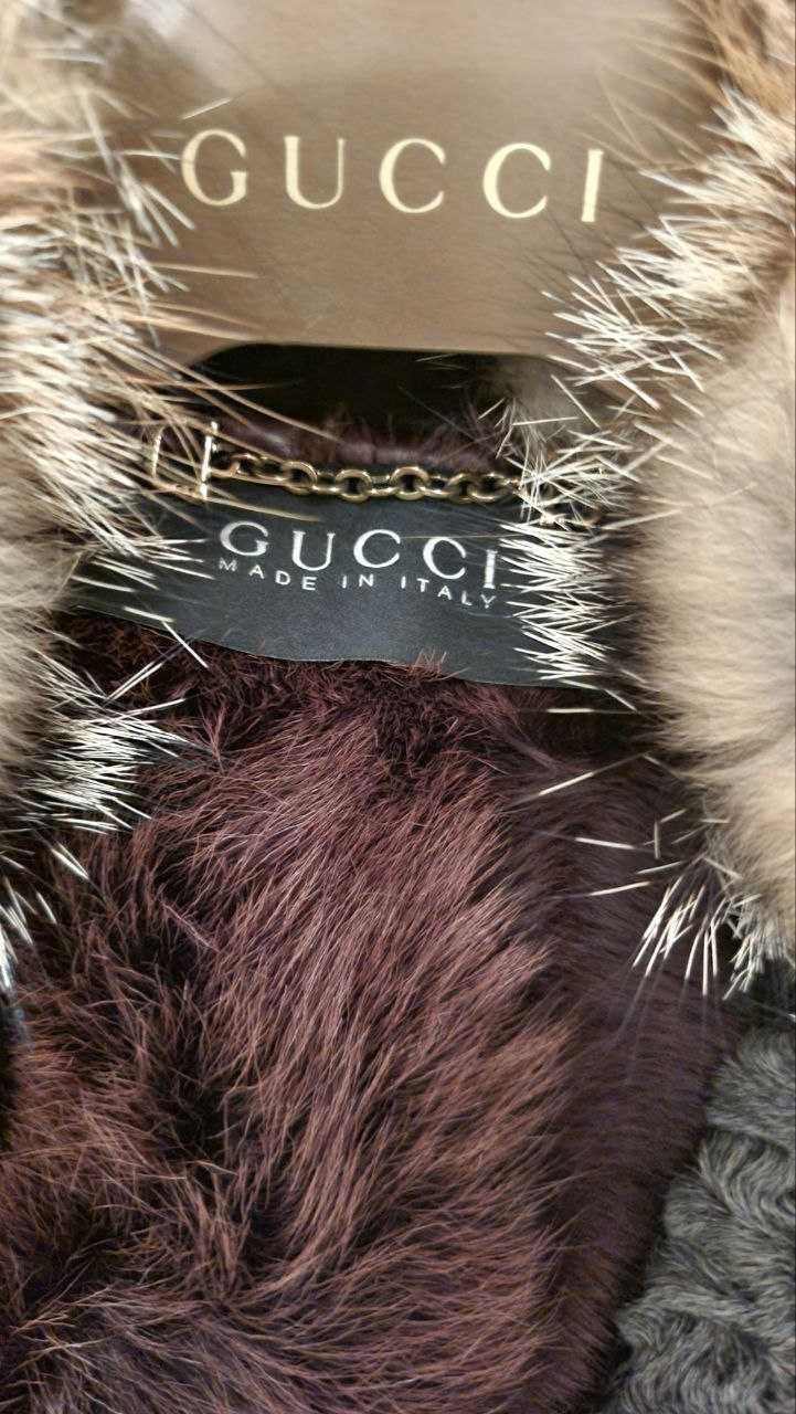 Gucci Gucci Tom Ford Leather Fur Jacket Size M / US 6-8 / IT 42-44 - 4 Thumbnail
