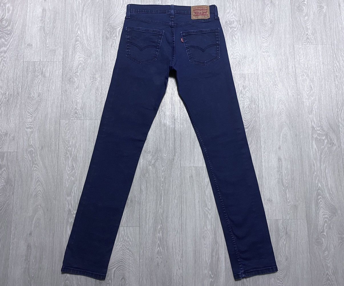 Levi's Levi’s 511 Waterless Blue Slim Fit Classic Jeans Denim Size US 32 / EU 48 - 7 Thumbnail
