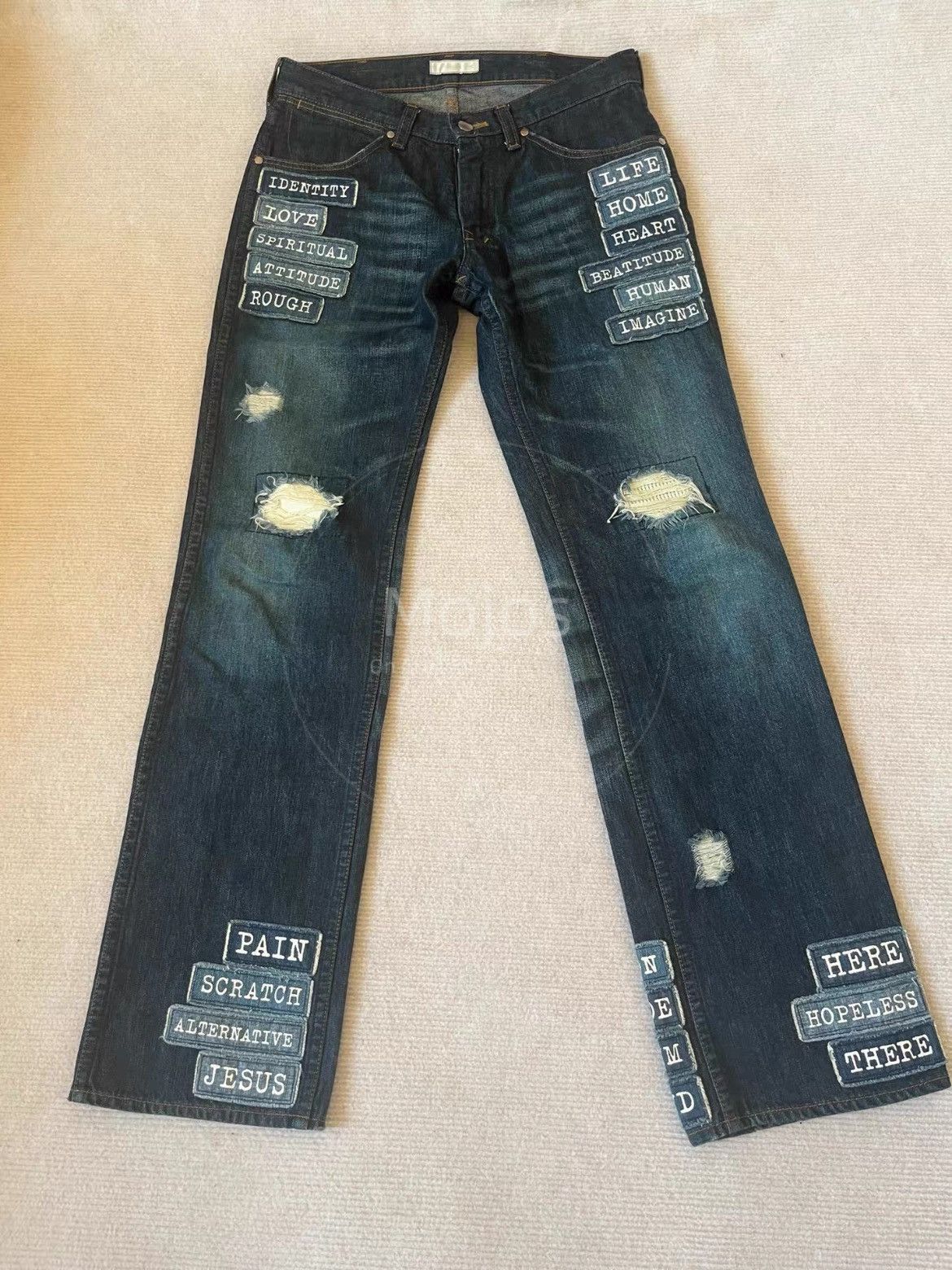 Number (N)ine NUMBER (N)INE 02SS Modern Age Denim | Grailed