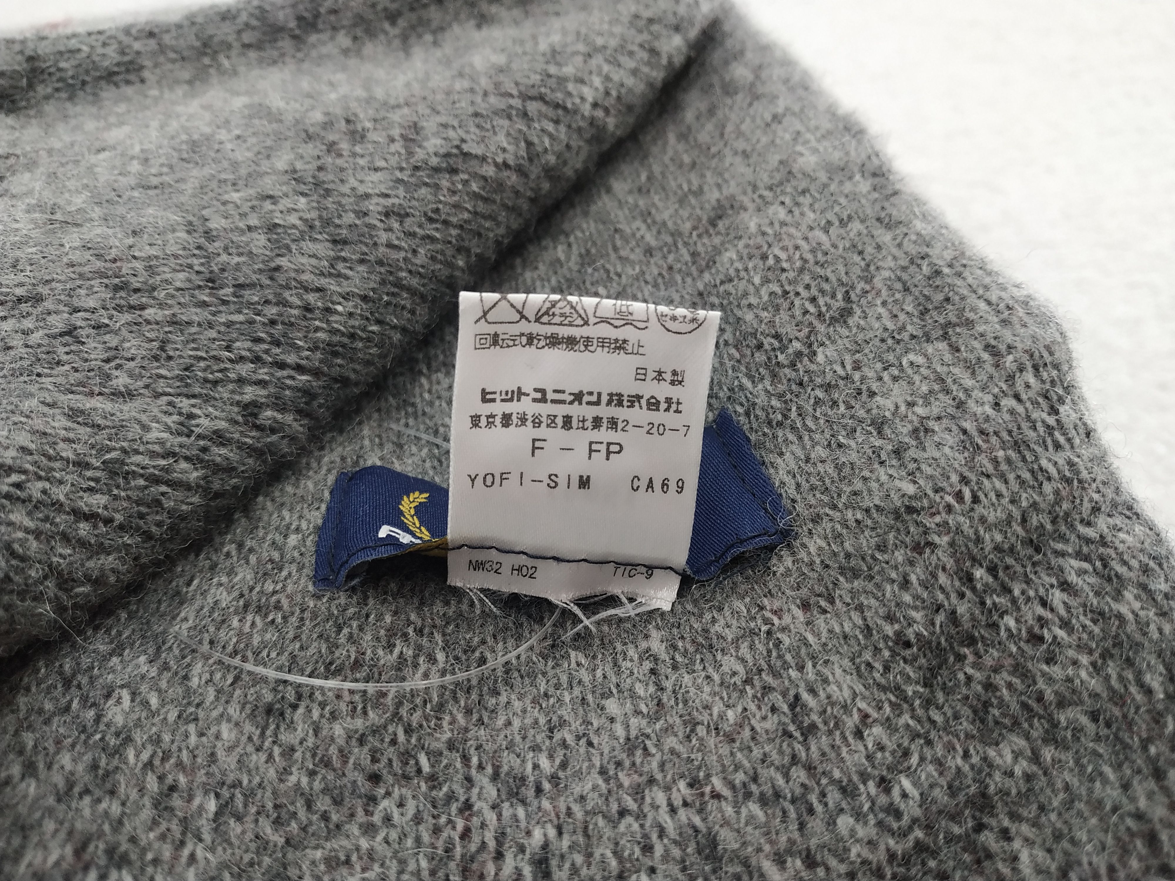 Fred Perry Vintage Fred Perry Scarf/Muffler/Neckwear MF424 Size ONE SIZE - 7 Thumbnail