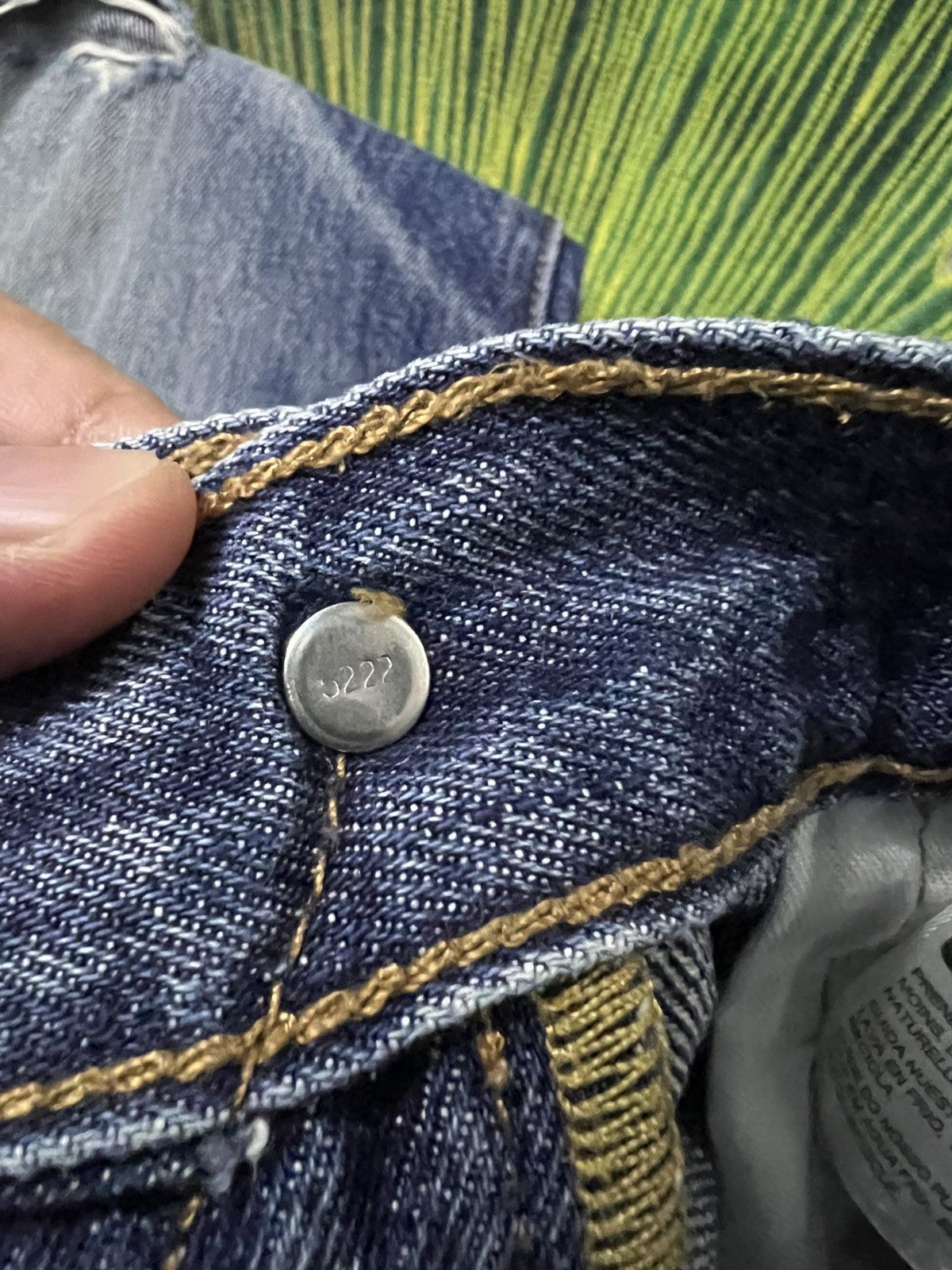 Levi's 💥Rare Vintage Levis 501 Distress Jean Size US 31 - 12 Thumbnail