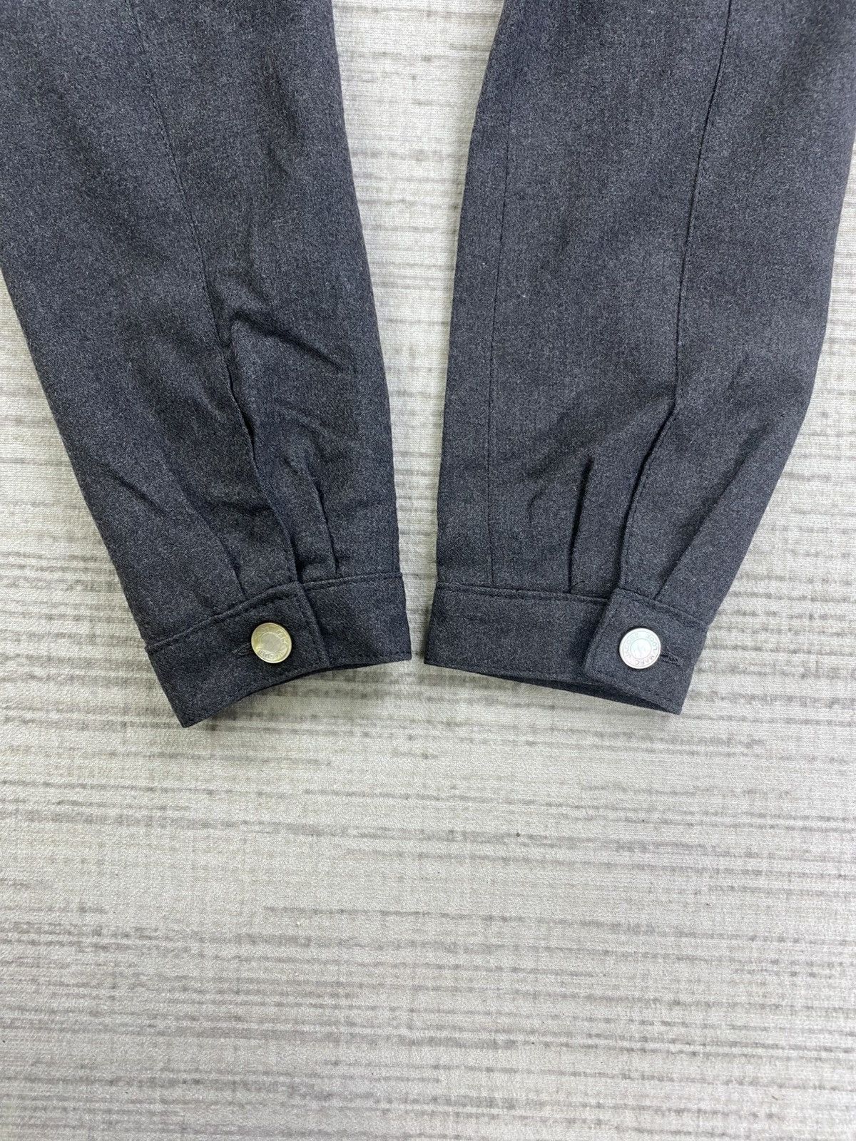 Marc Jacobs × Vintage Vintage Marc Jacobs Look Buttoed Long Wool Coat Jacket Size XS / US 0-2 / IT 36-38 - 7 Thumbnail