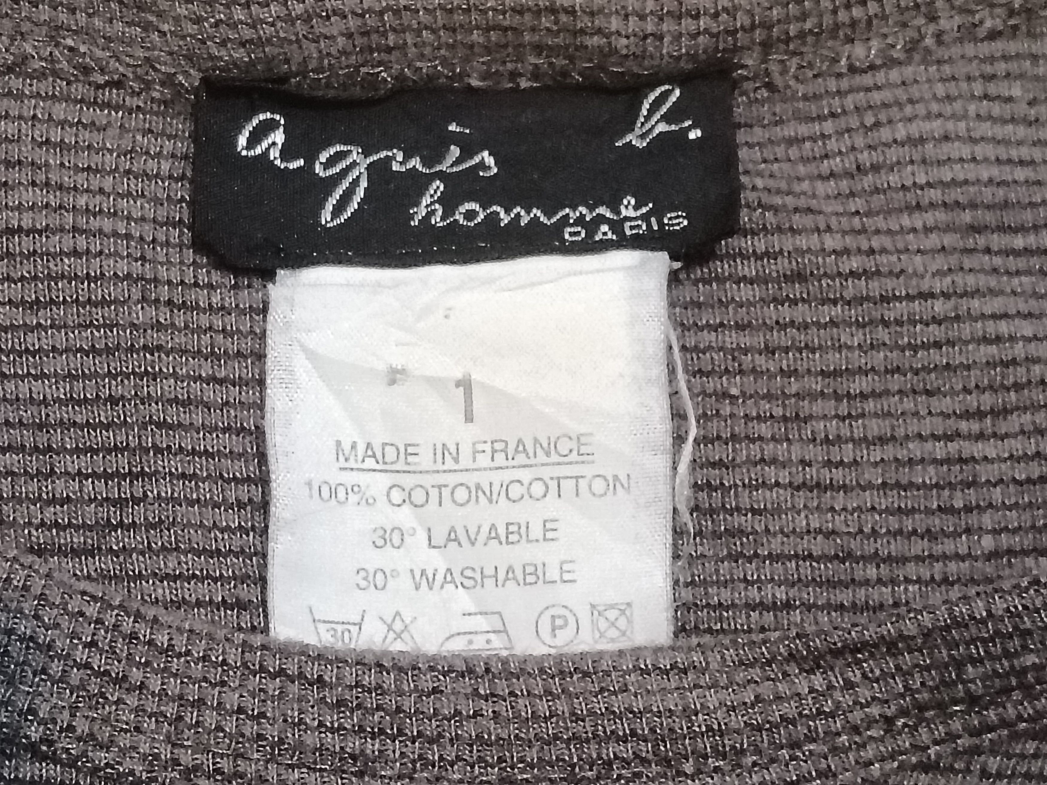agnes b. VINTAGE AGNES. B SHIRT Size US S / EU 44-46 / 1 - 3 Thumbnail