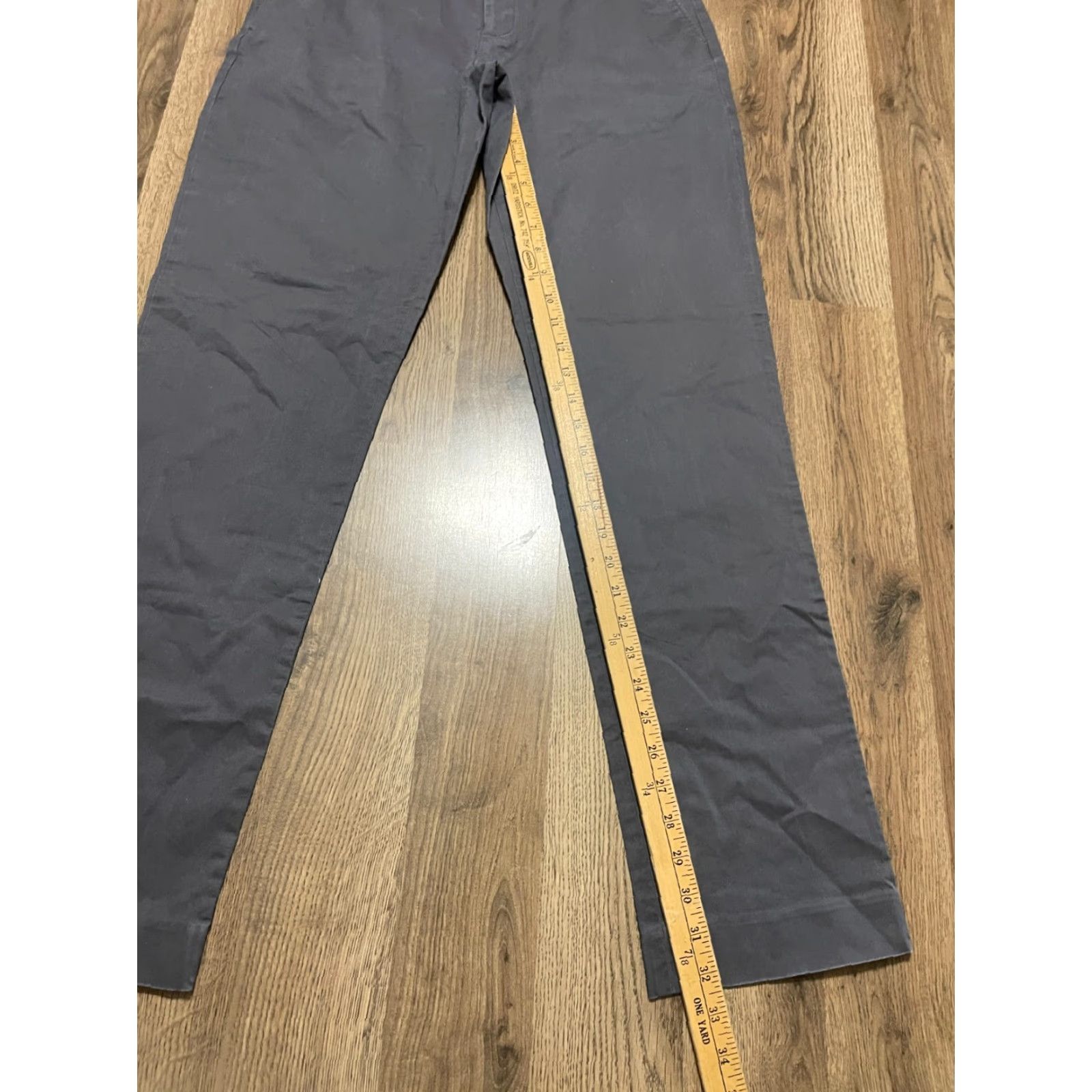 J.Crew J.Crew Pants Men's 32/34 Gray Flex Bedford Straight Leg Pockets Casual Regular Inseam 34 Size US 32 / EU 48 - 6 Thumbnail