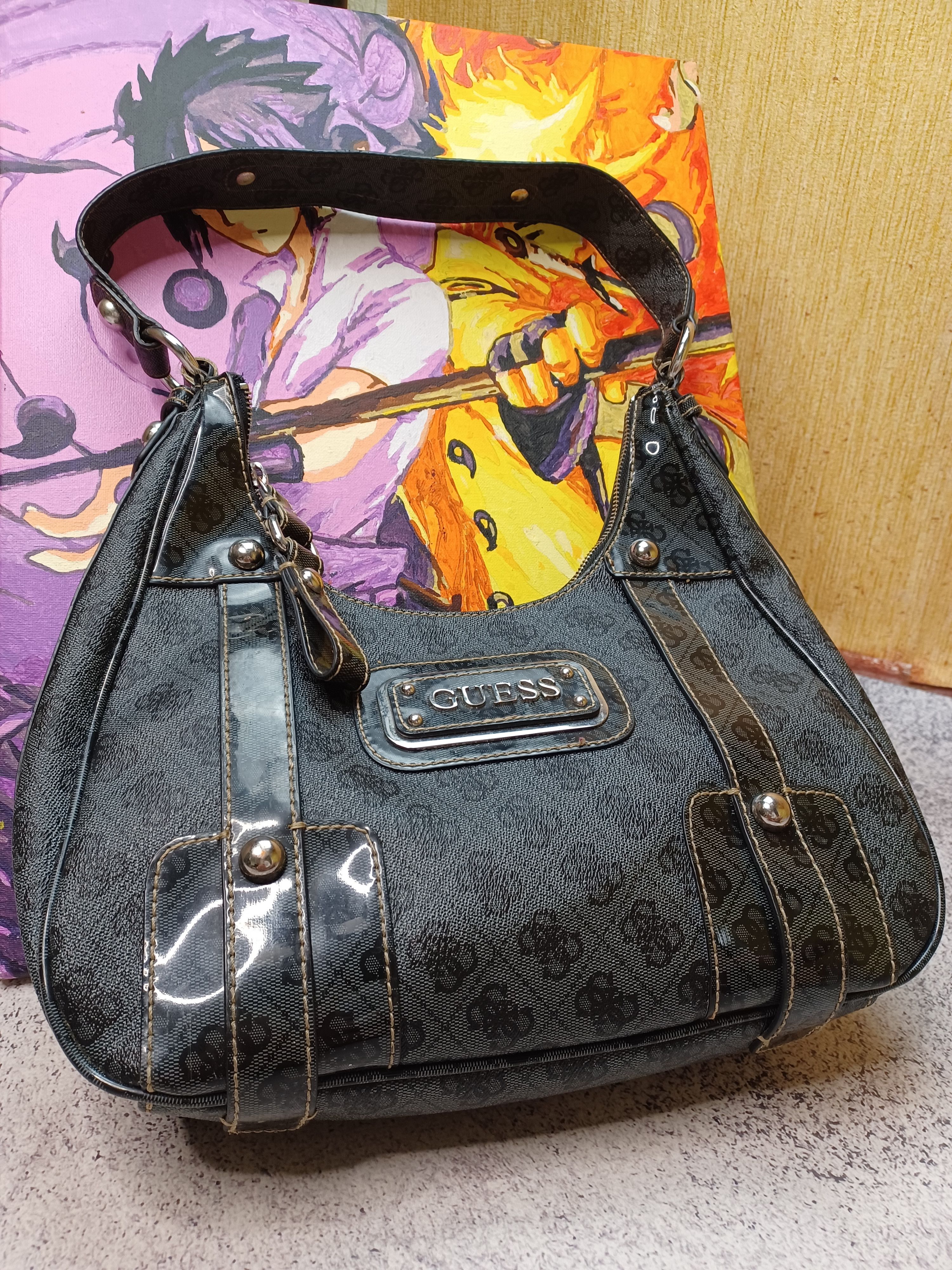 Guess Vintage y2k Guess Monogram Bag Size ONE SIZE - 3 Thumbnail
