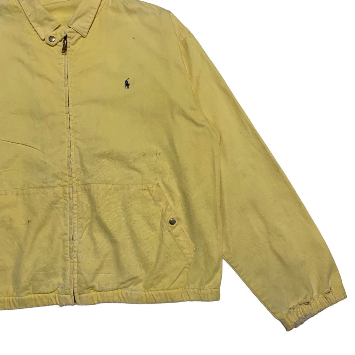 Polo Ralph Lauren Vintage Polo Ralph Lauren Yellow Jacket Size US L / EU 52-54 / 3 - 3 Thumbnail