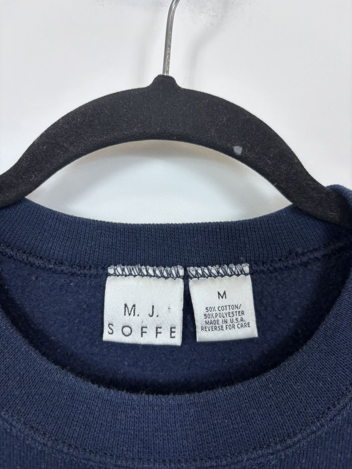Soffe Vintage 1990s MJ Soffe United States Navy Sweatshirt Size US M / EU 48-50 / 2 - 8 Thumbnail