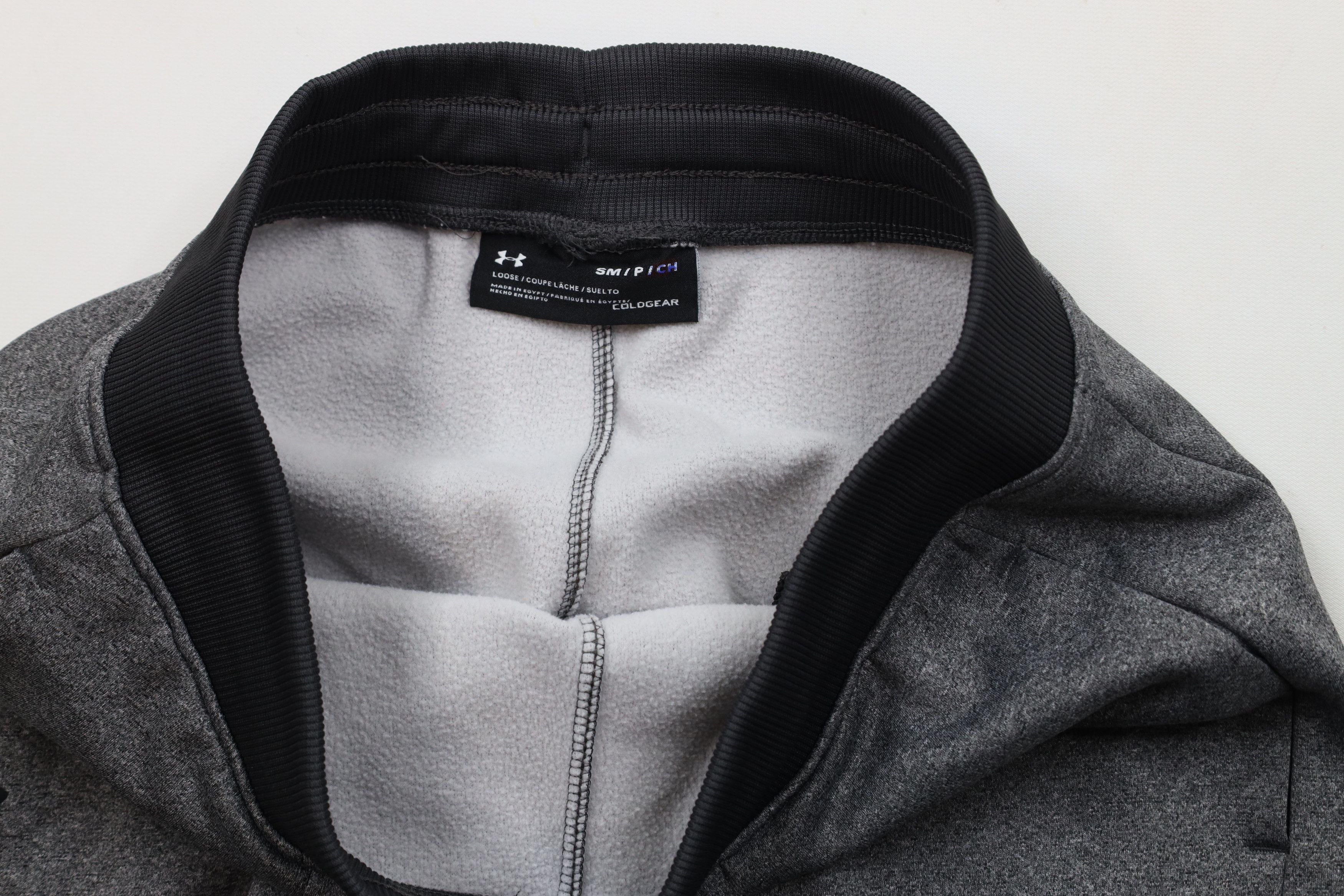 Under Armour × Vintage Under Armour Fit ColdGear Fleece Lined Joggers Pants Gray Size US 32 / EU 48 - 7 Thumbnail