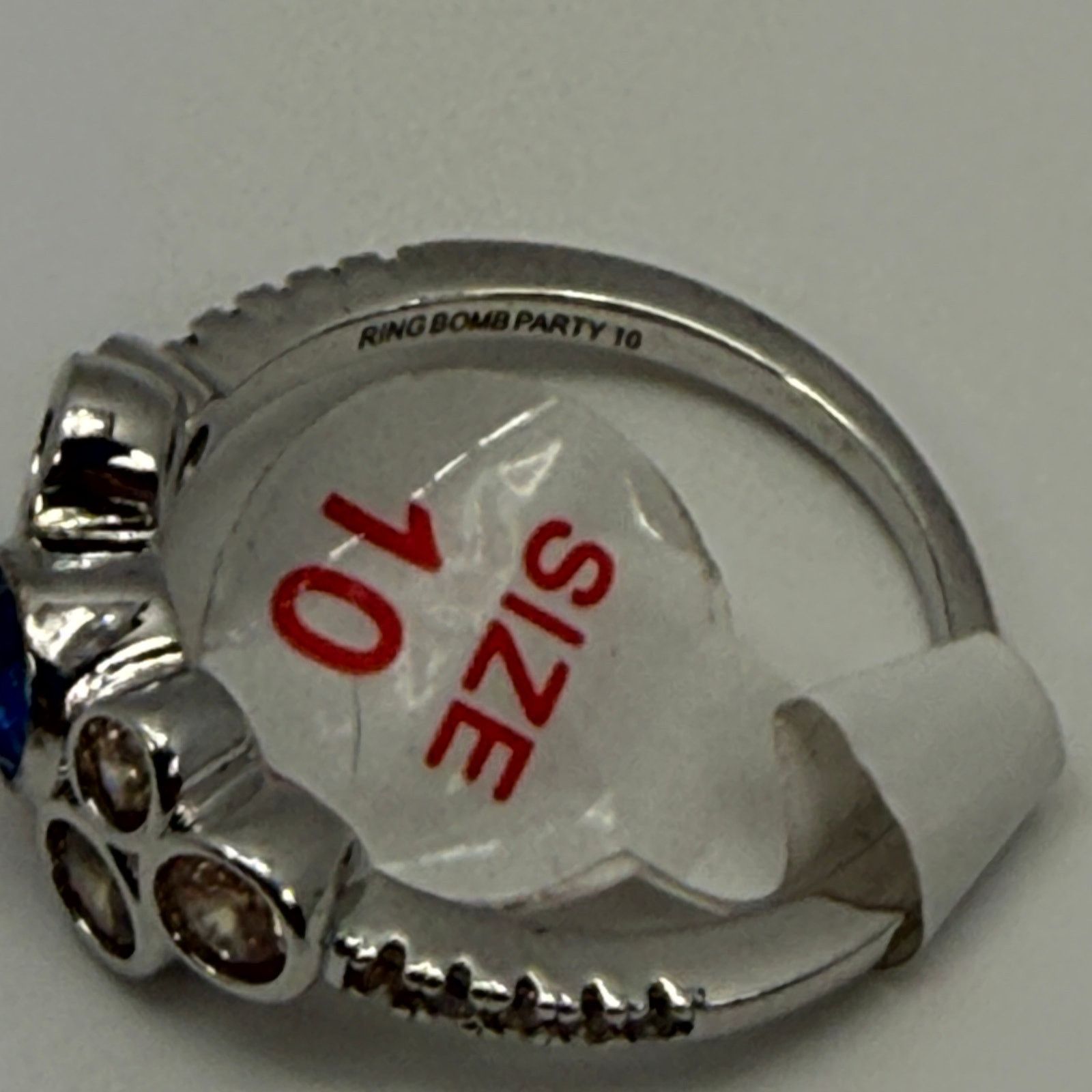 Other Bomb Party Multi Gemstone Size 10 Ring Size ONE SIZE - 6 Thumbnail