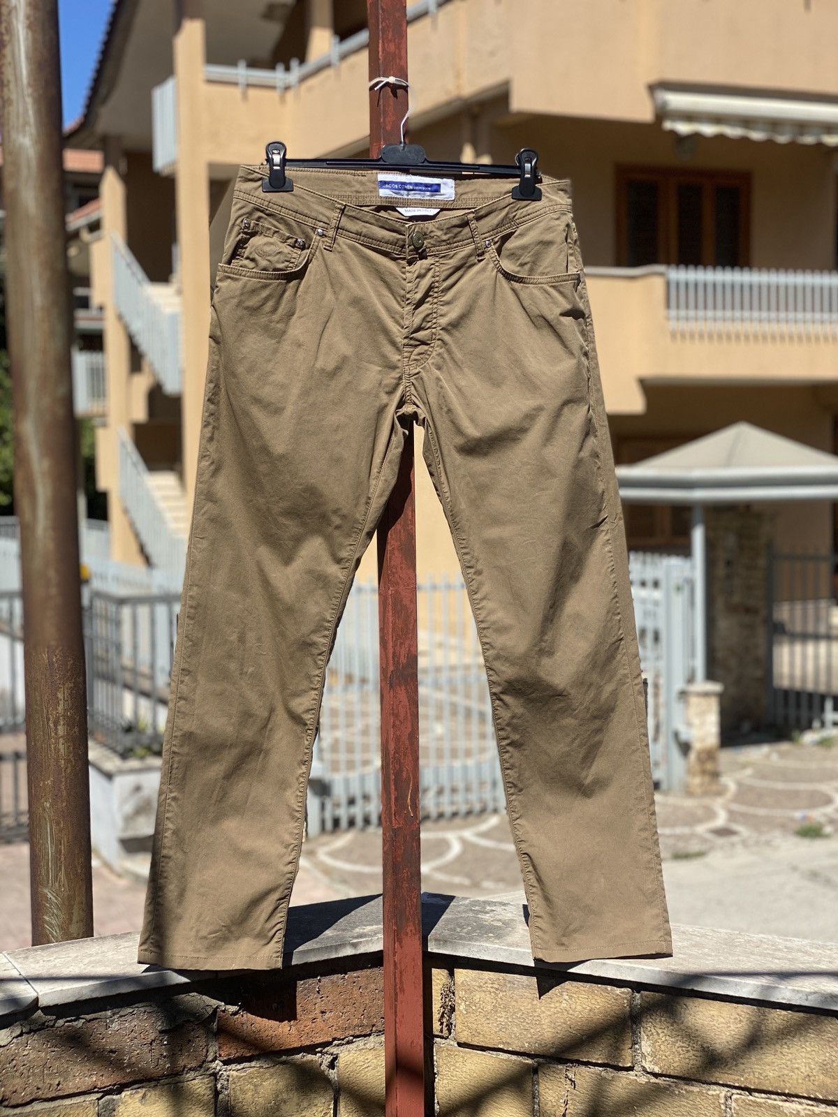 Jacob Cohen RP€349 JACOB COHEN NICK BROWN CHINO PANTS SIZE 35 Size US 35 - 1 Thumbnail