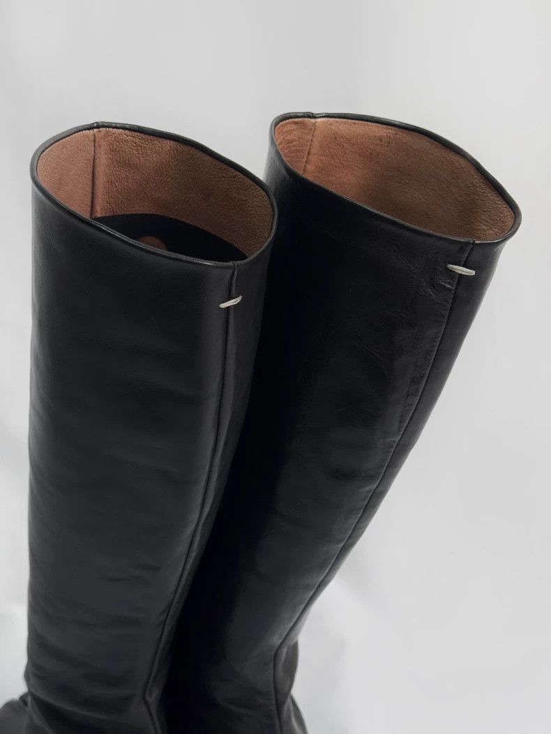 Maison Margiela maison margiela 01 FW I issue Margiela tabi black boots Size US 5.5 / EU 38 - 6 Thumbnail