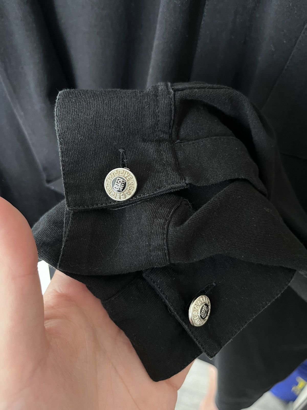 Versace Jeans Couture Vintage Versace V2 Classic Metal Button Couture Shirt Button Size US M / EU 48-50 / 2 - 7 Thumbnail
