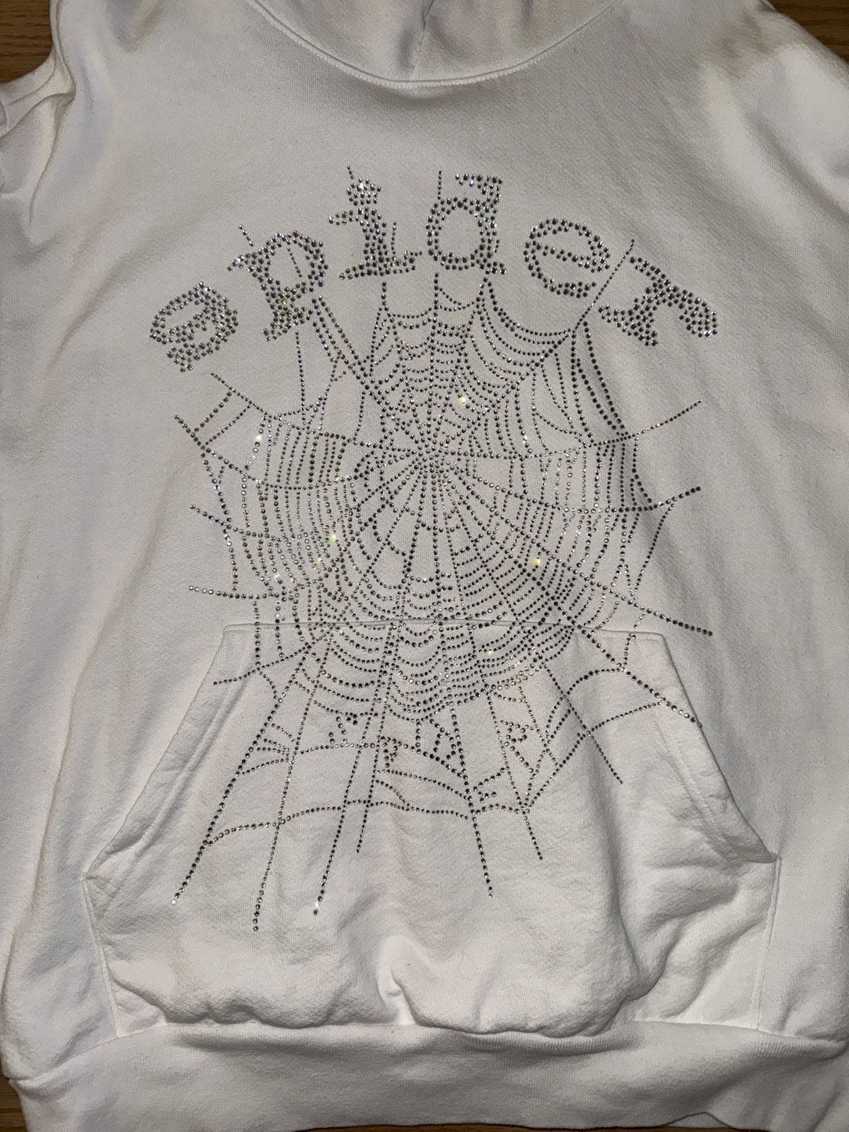 Sp5der Spider Worldwide Sp5der OG Rhinestone Hoodie Size US M / EU 48-50 / 2 - 3 Thumbnail