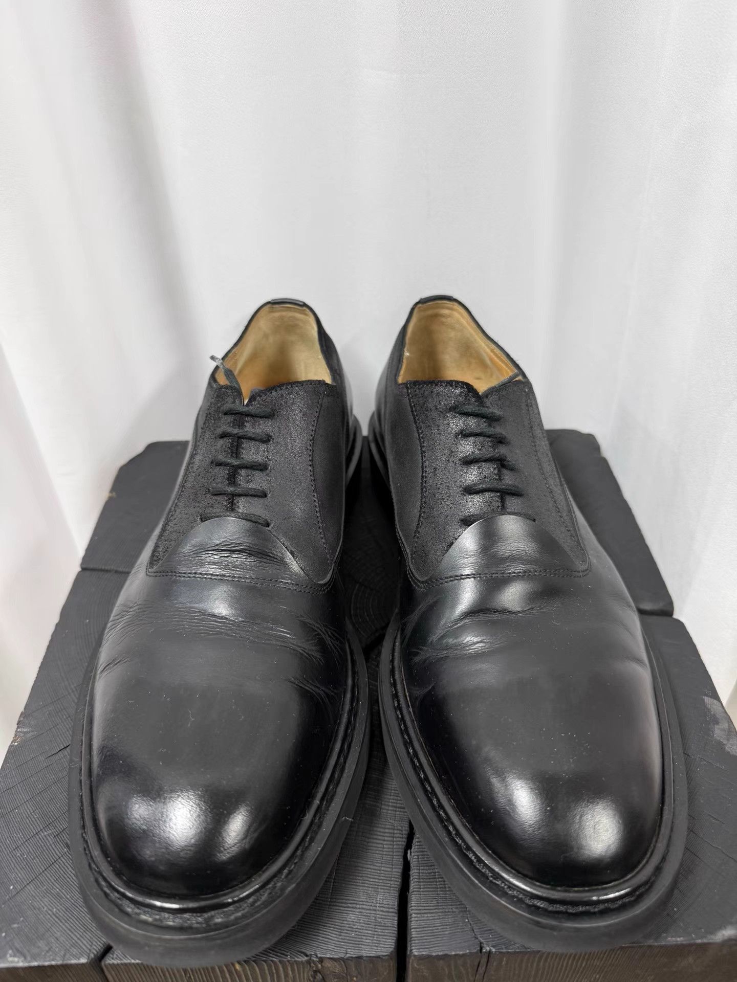 Maison Margiela Maison Margiela Suede Panel Derby Shoes K20 Size US 7 / EU 40 - 3 Thumbnail