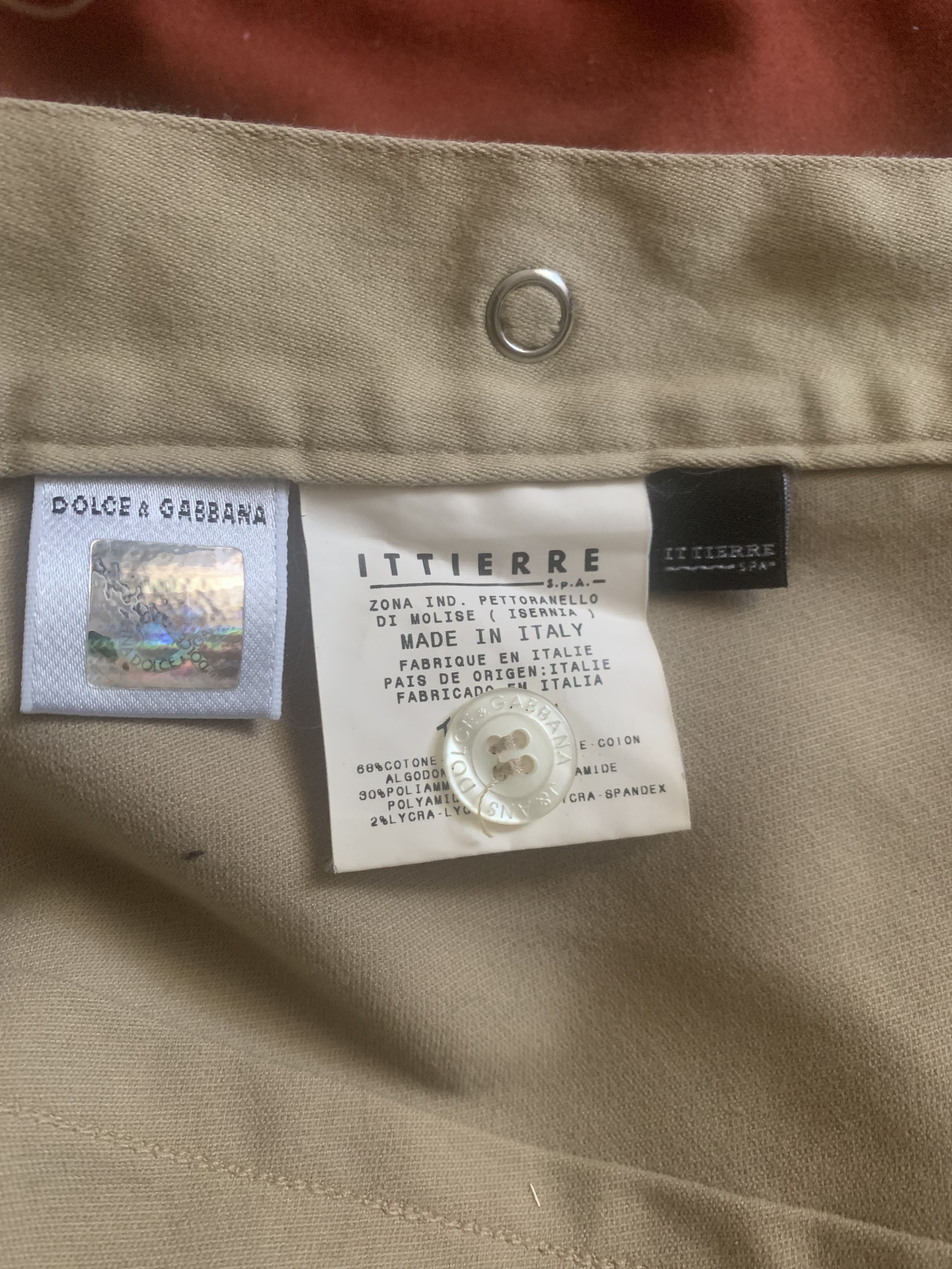 Dolce & Gabbana Vintage Dolce&Gabbana Military Style Shirt Overshirt.XS Size XS / US 0-2 / IT 36-38 - 9 Thumbnail