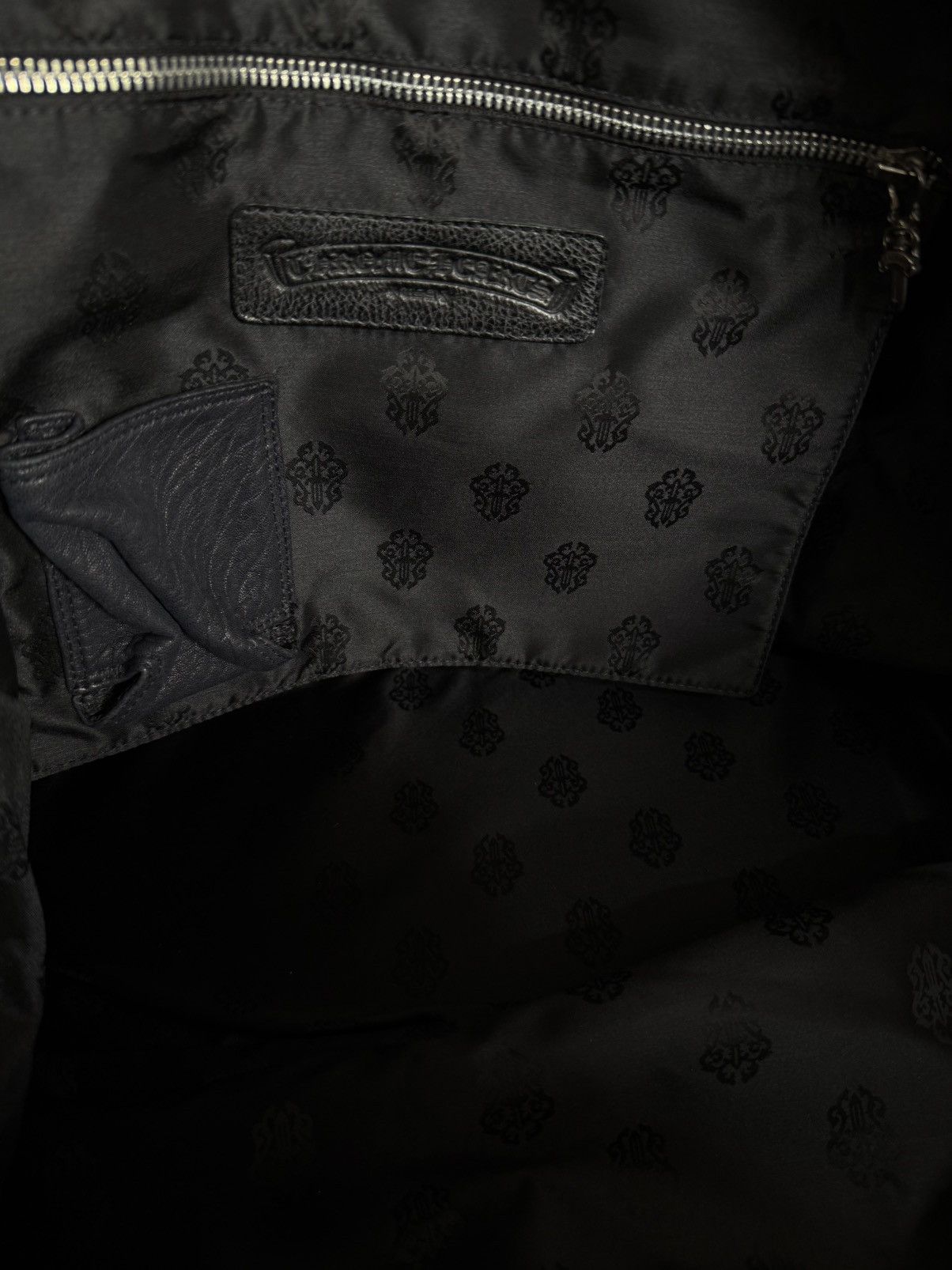 Chrome Hearts Rare 90s - Big Dagger Embellished Leather Duffle Bag Size ONE SIZE - 12 Thumbnail