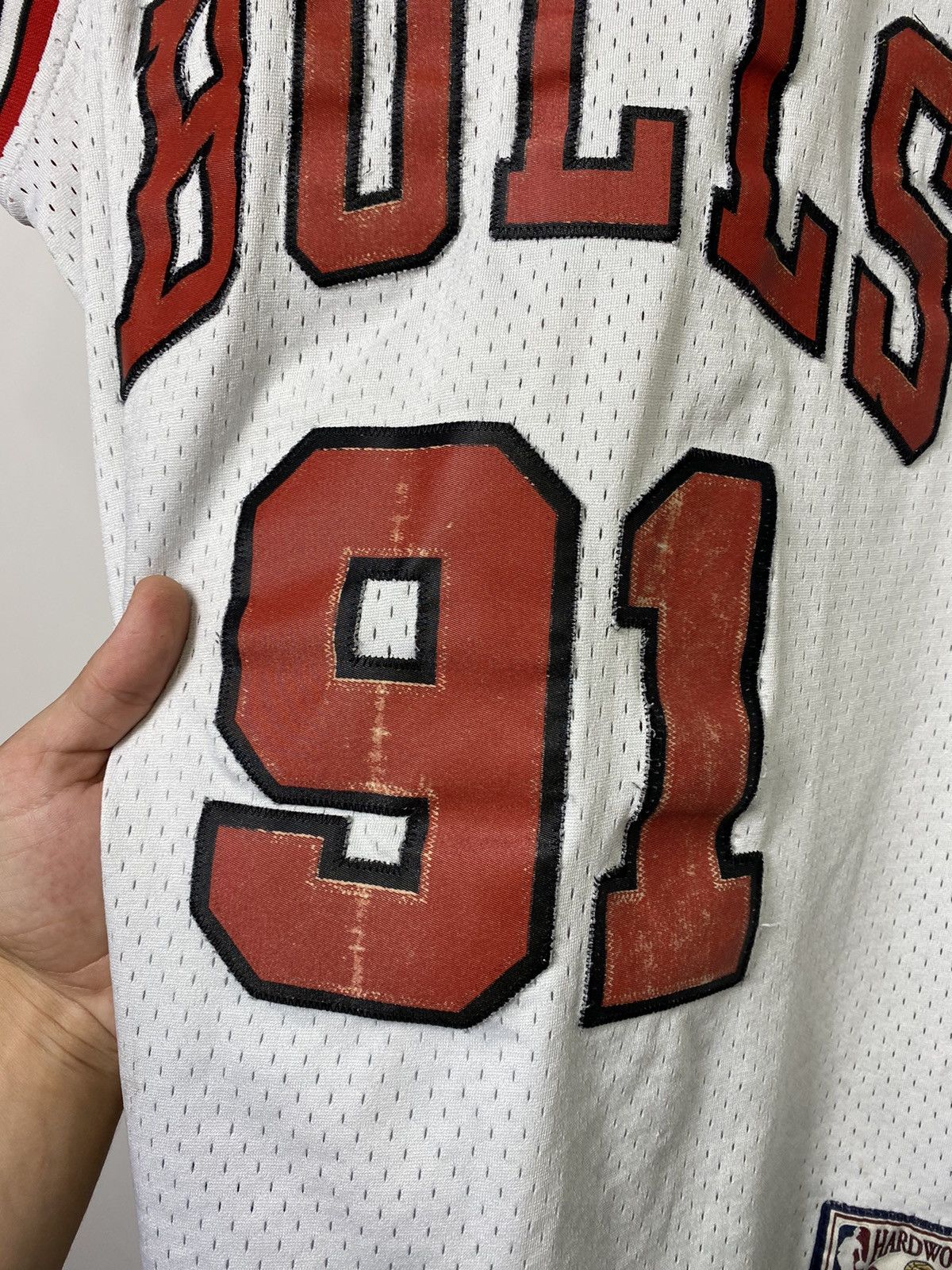 Adidas × NBA × Vintage Vintage Harwood Classics x Adidas Chicago Bulls Rodman Jerse Size US M / EU 48-50 / 2 - 9 Thumbnail