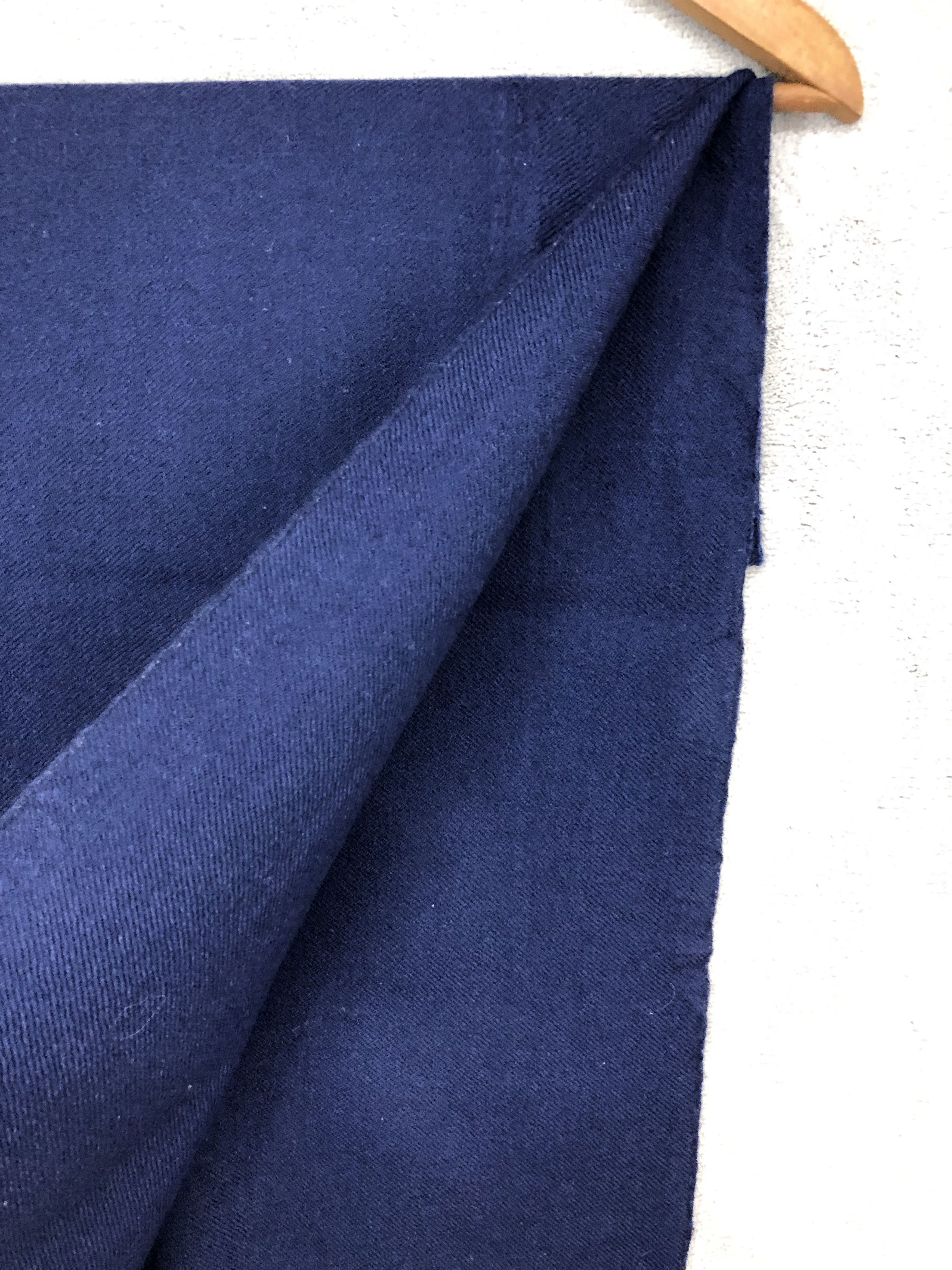 Beams Plus × Japanese Brand Beams Heart Blue Scarf Muffler Neck Scarf Size ONE SIZE - 5 Thumbnail
