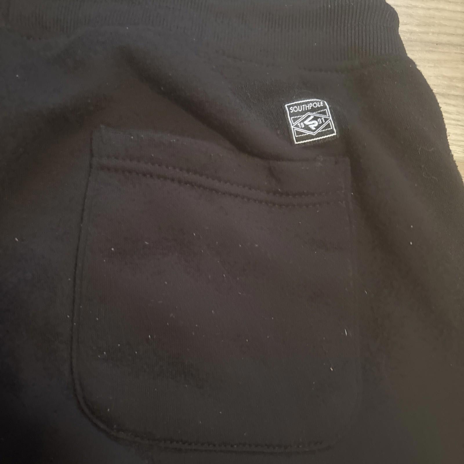 Southpole VTG South Pole Pant Mens Large Black Sweatpants Joggers Size US 34 / EU 50 - 6 Thumbnail
