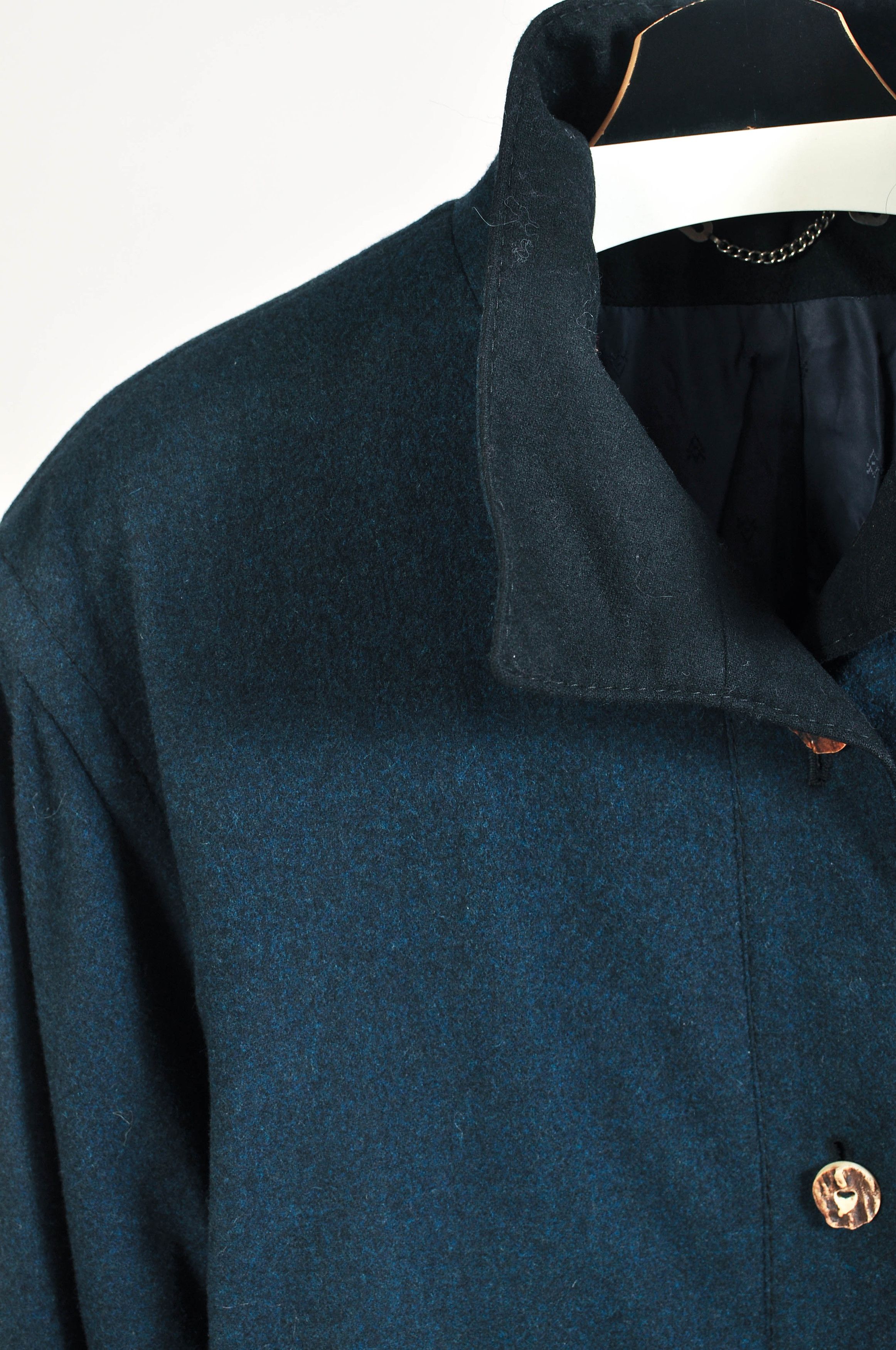 Other Vintage 90s Wallstädter Trachten Parka Wool Coat Size M / US 6-8 / IT 42-44 - 4 Thumbnail