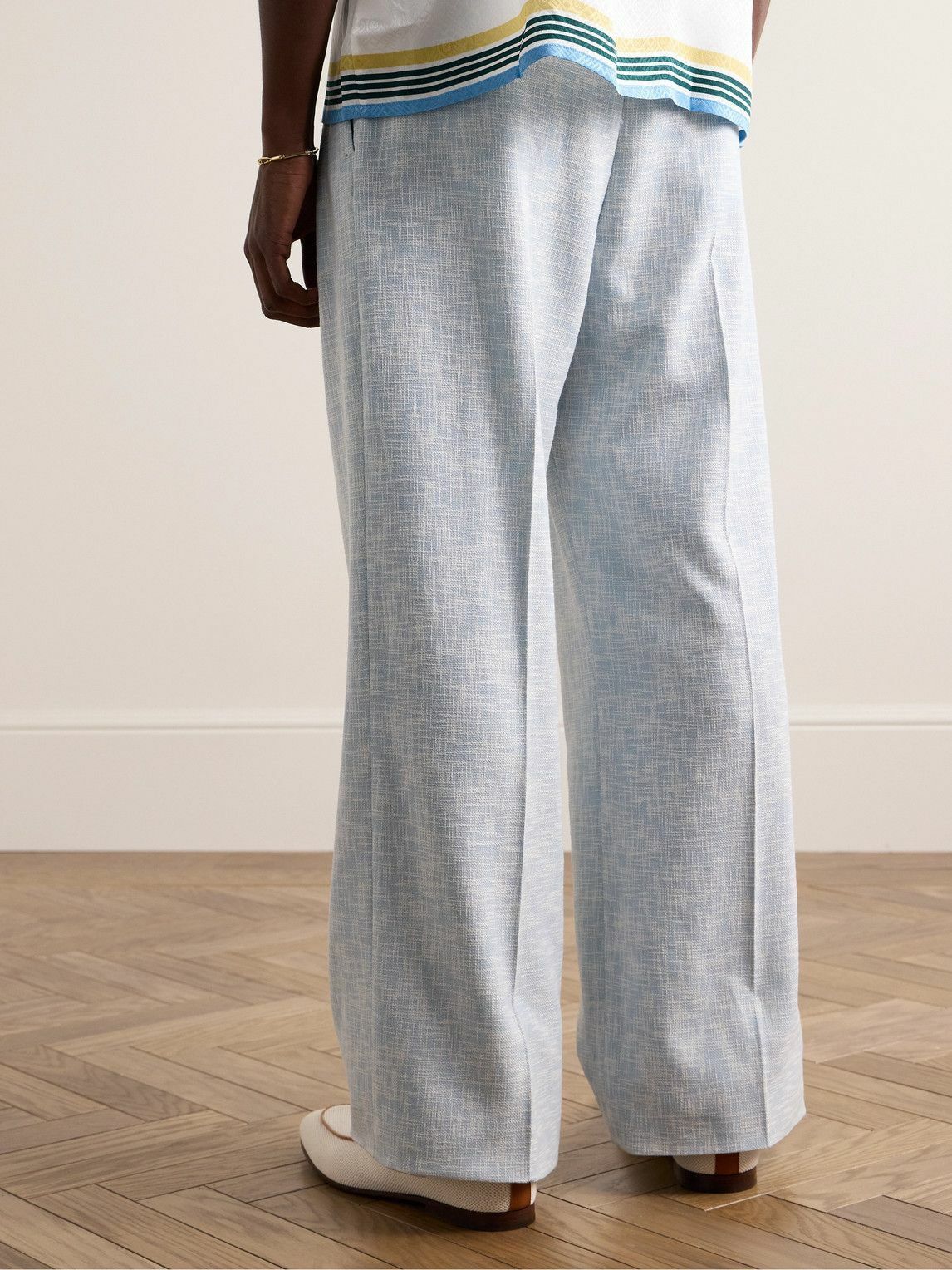 Amiri o1y0525 Casual Pant in Sky Blue Size US 32 / EU 48 - 3 Thumbnail